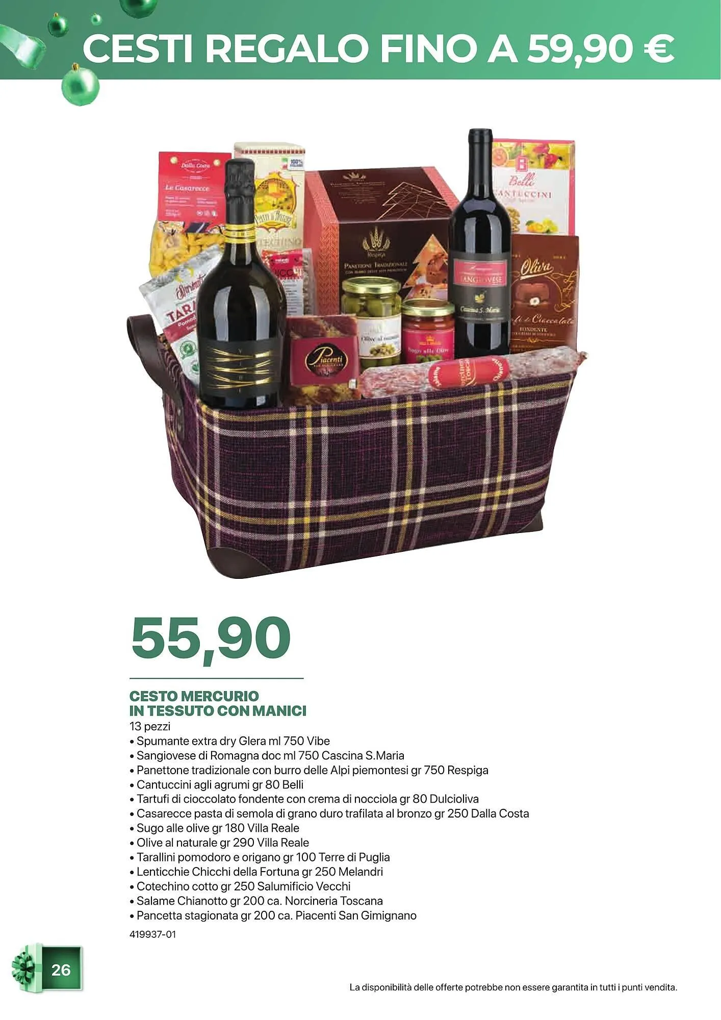 Volantino GrosMarket da 17 dicembre a 25 dicembre di 2025 - Pagina del volantino 26