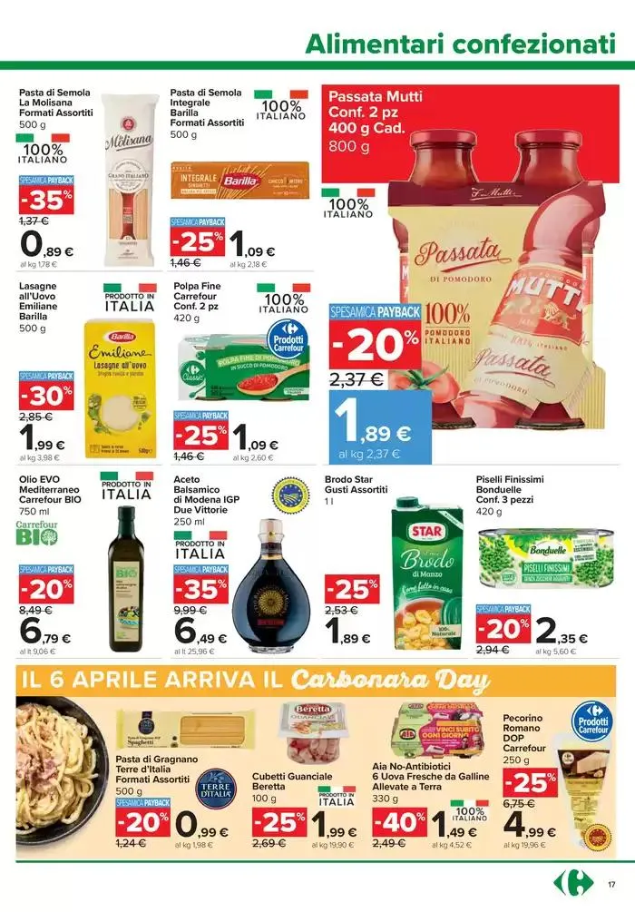 Sconti di pasqua da 3 aprile a 21 aprile di 2025 - Pagina del volantino 17