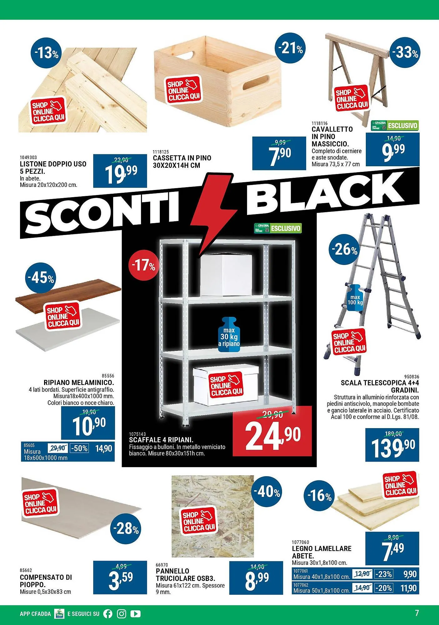 Volantino Cfadda da 29 ottobre a 23 novembre di 2025 - Pagina del volantino 7