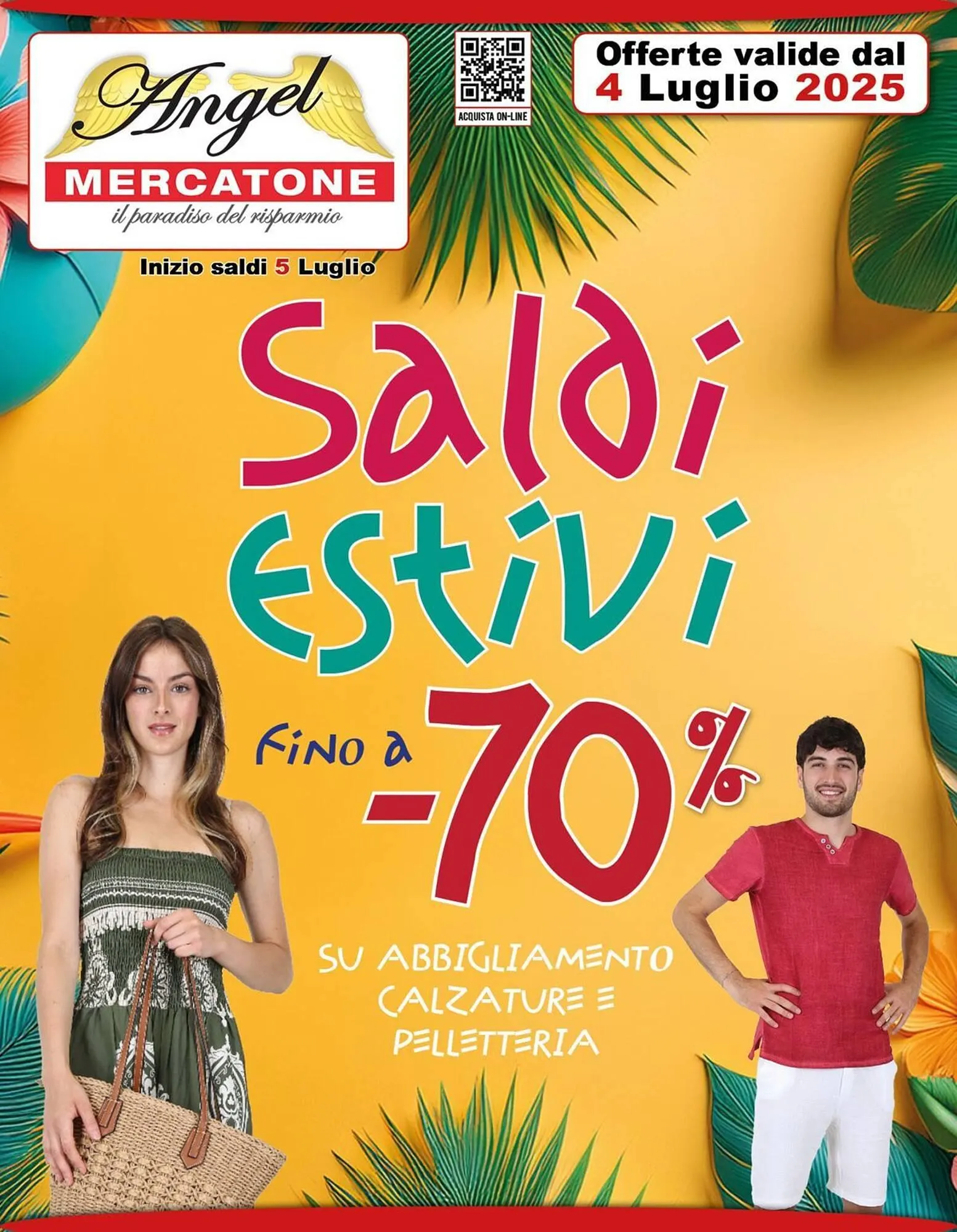 Volantino Angel Mercatone - 1