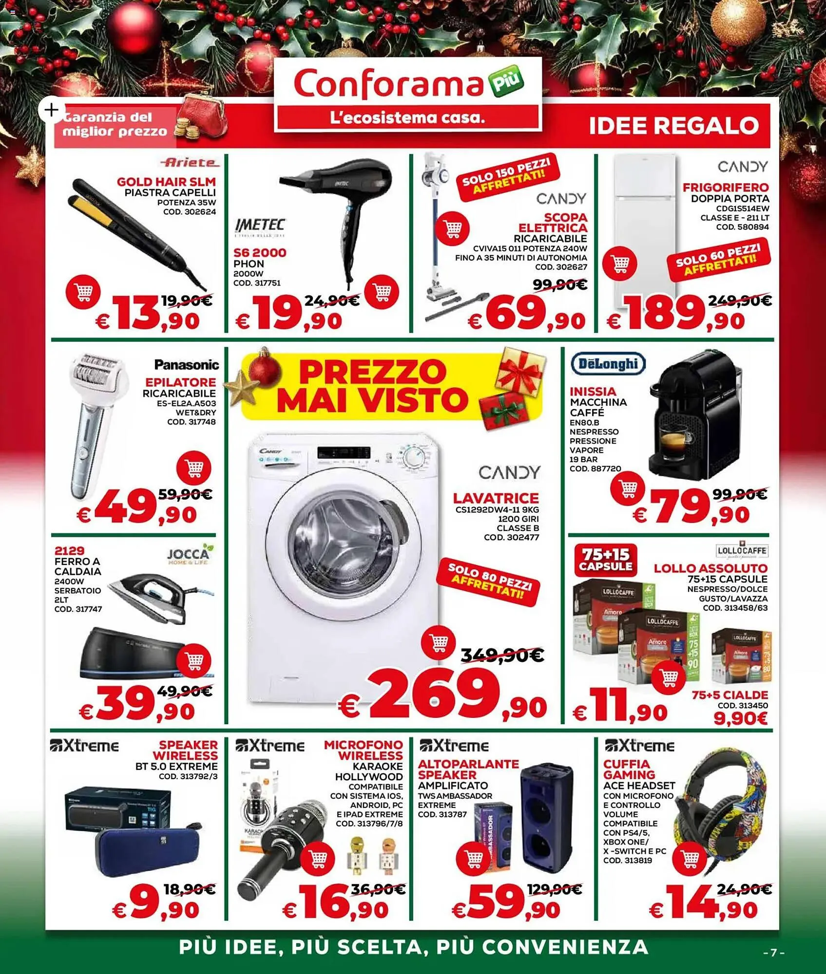 Volantino Conforama da 4 dicembre a 24 dicembre di 2025 - Pagina del volantino 7