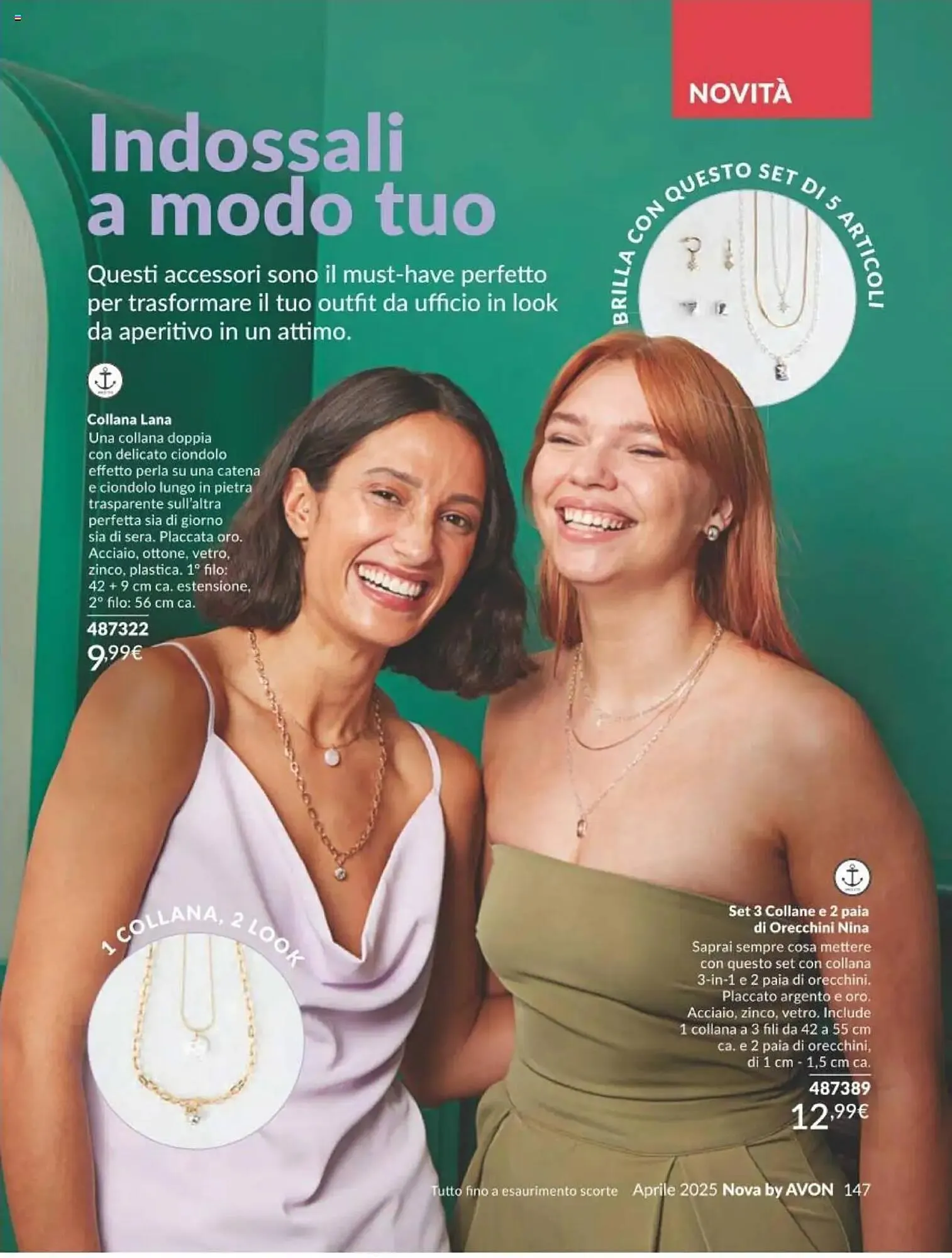 Volantino Avon da 1 aprile a 30 aprile di 2025 - Pagina del volantino 147