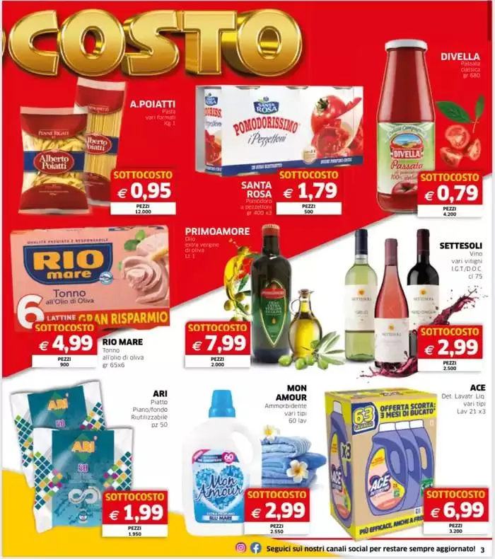 Sottocosto da 29 ottobre a 6 novembre di 2024 - Pagina del volantino 3