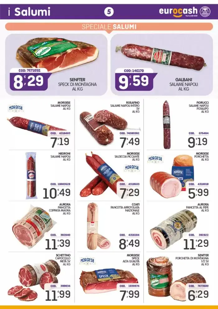 Offerte valide 2 al 19 gennaio  da 3 gennaio a 19 gennaio di 2025 - Pagina del volantino 5