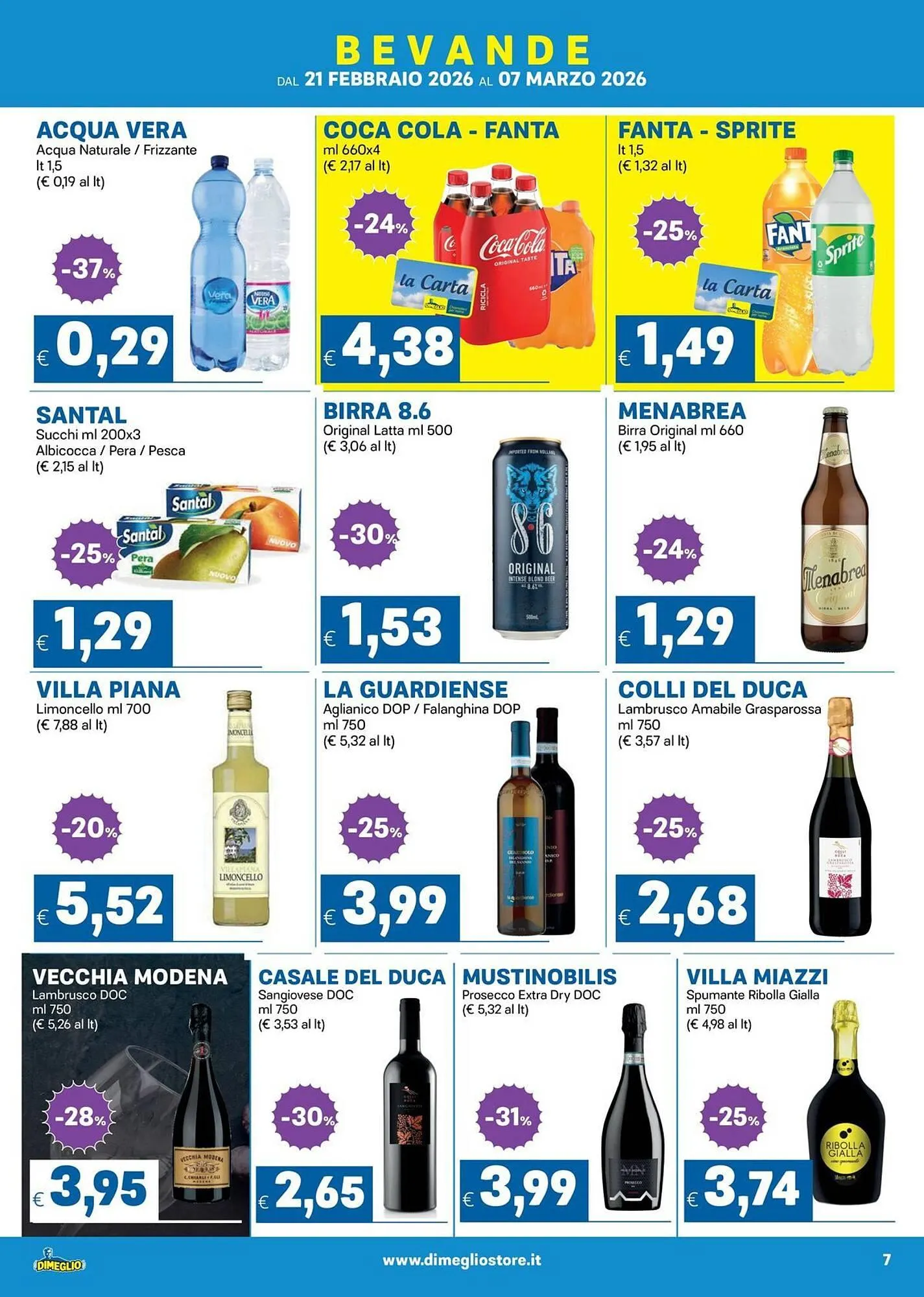 Volantino DiMeglio da 21 febbraio a 7 marzo di 2026 - Pagina del volantino 7