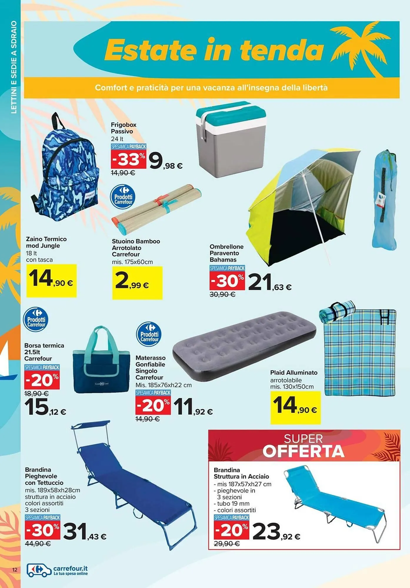 Volantino Carrefour Iper da 26 maggio a 25 giugno di 2025 - Pagina del volantino 12