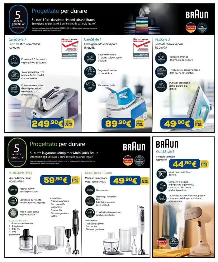 Star bonus -200€ su tantissimi prodotti da 3 aprile a 16 aprile di 2025 - Pagina del volantino 27