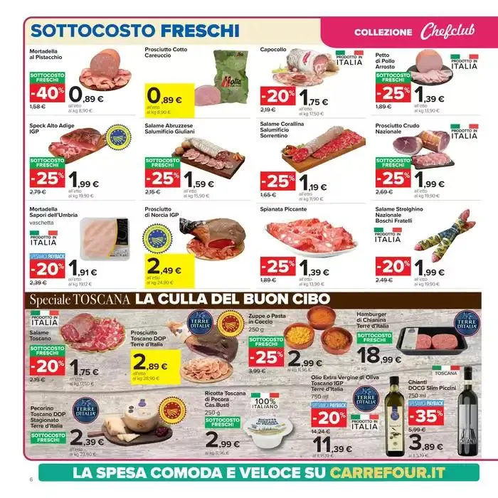Sottocosto freschi da 13 marzo a 24 marzo di 2025 - Pagina del volantino 6