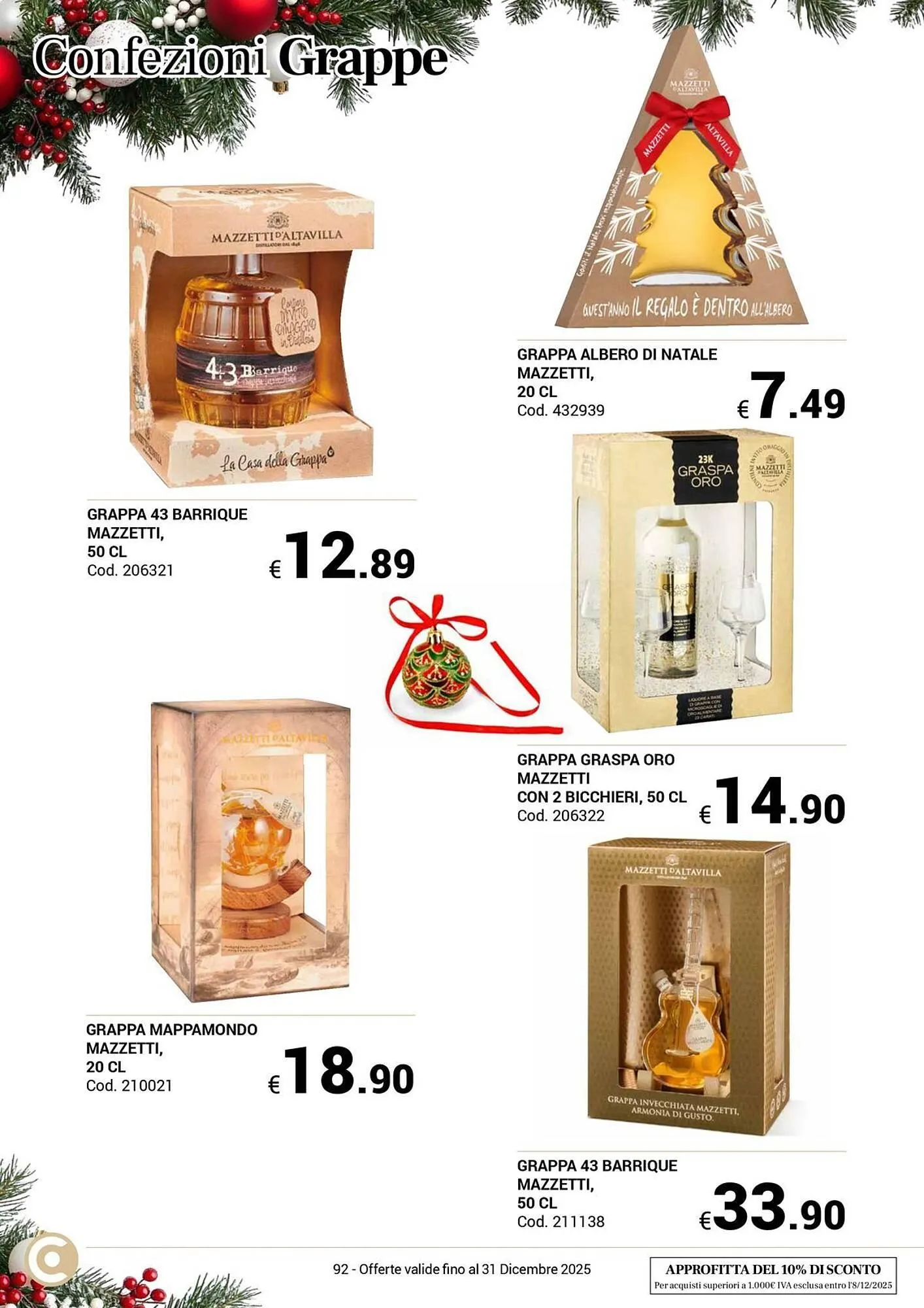 Volantino Centro Cash da 23 ottobre a 31 dicembre di 2025 - Pagina del volantino 92