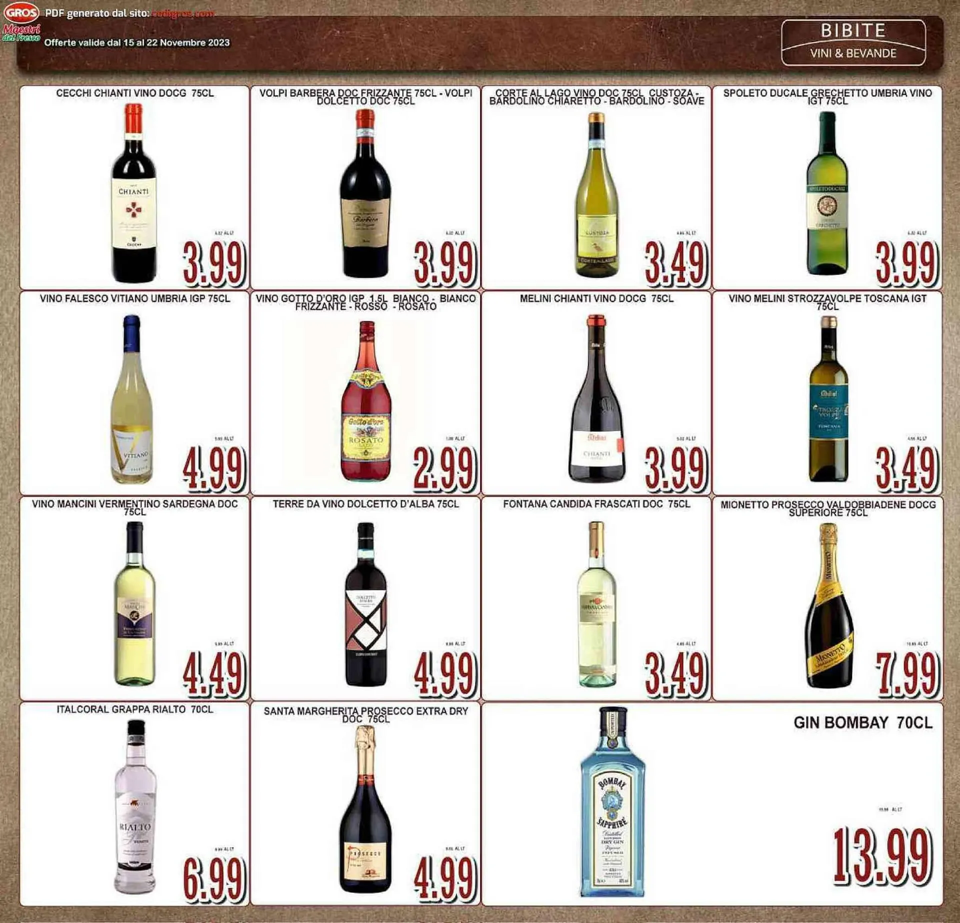 Volantino Sacoph da 15 novembre a 23 novembre di 2023 - Pagina del volantino 17