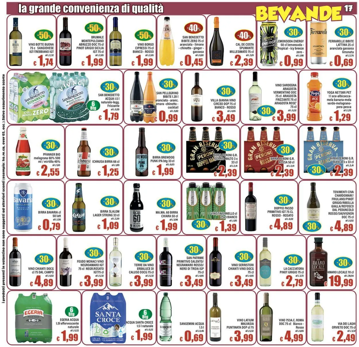 Top Supermercati Volantino attuale da 26 marzo a 9 aprile di 2026 - Pagina del volantino 17