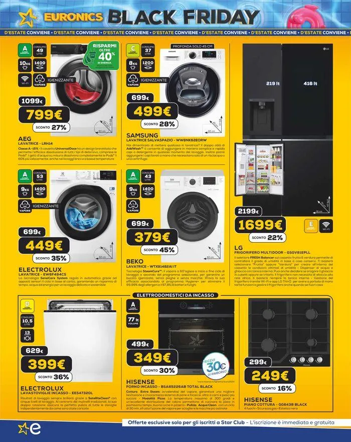 Black Friday d'estate da 6 giugno a 19 giugno di 2024 - Pagina del volantino 19