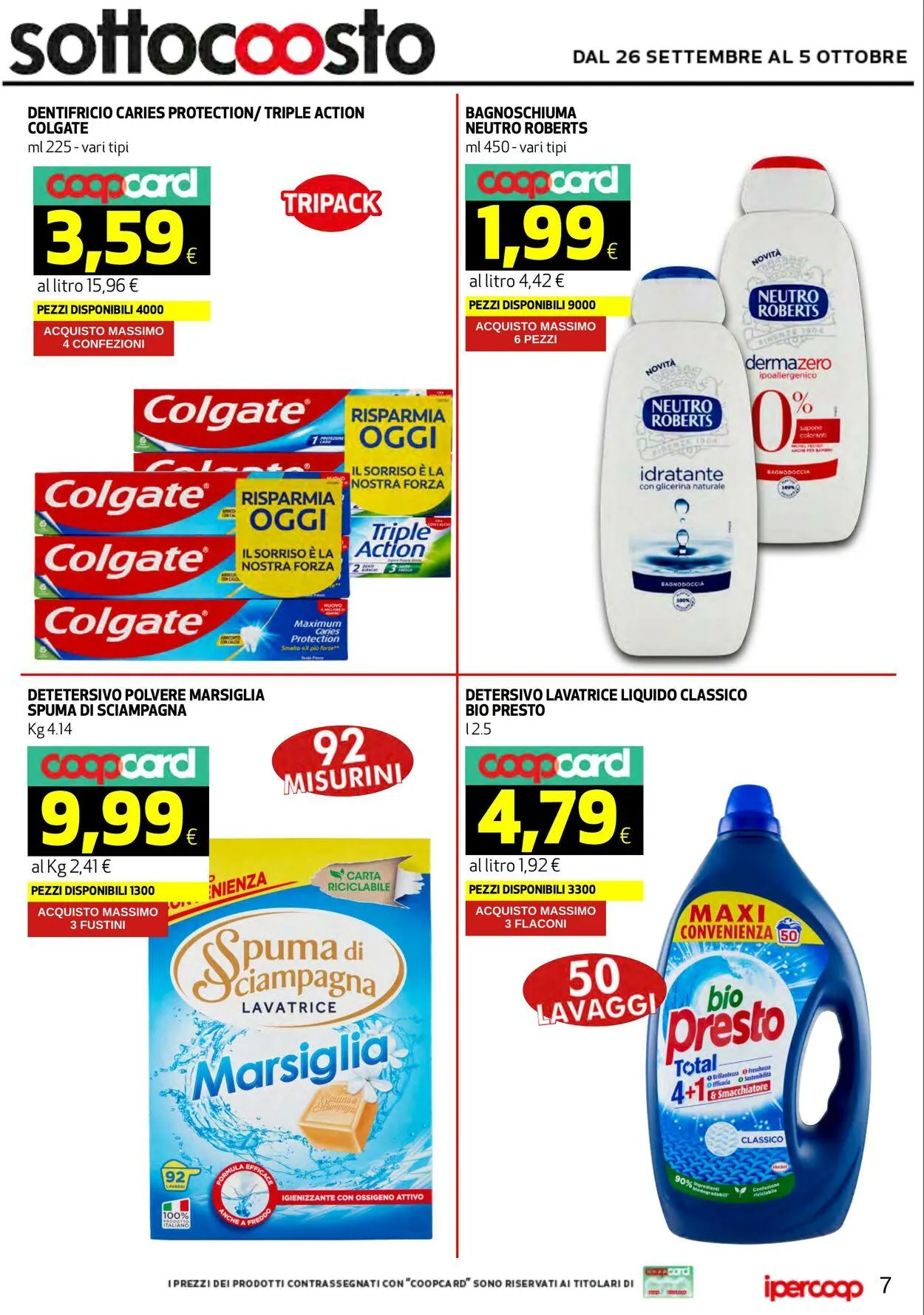 Coop Volantino attuale da 26 settembre a 7 ottobre di 2025 - Pagina del volantino 7