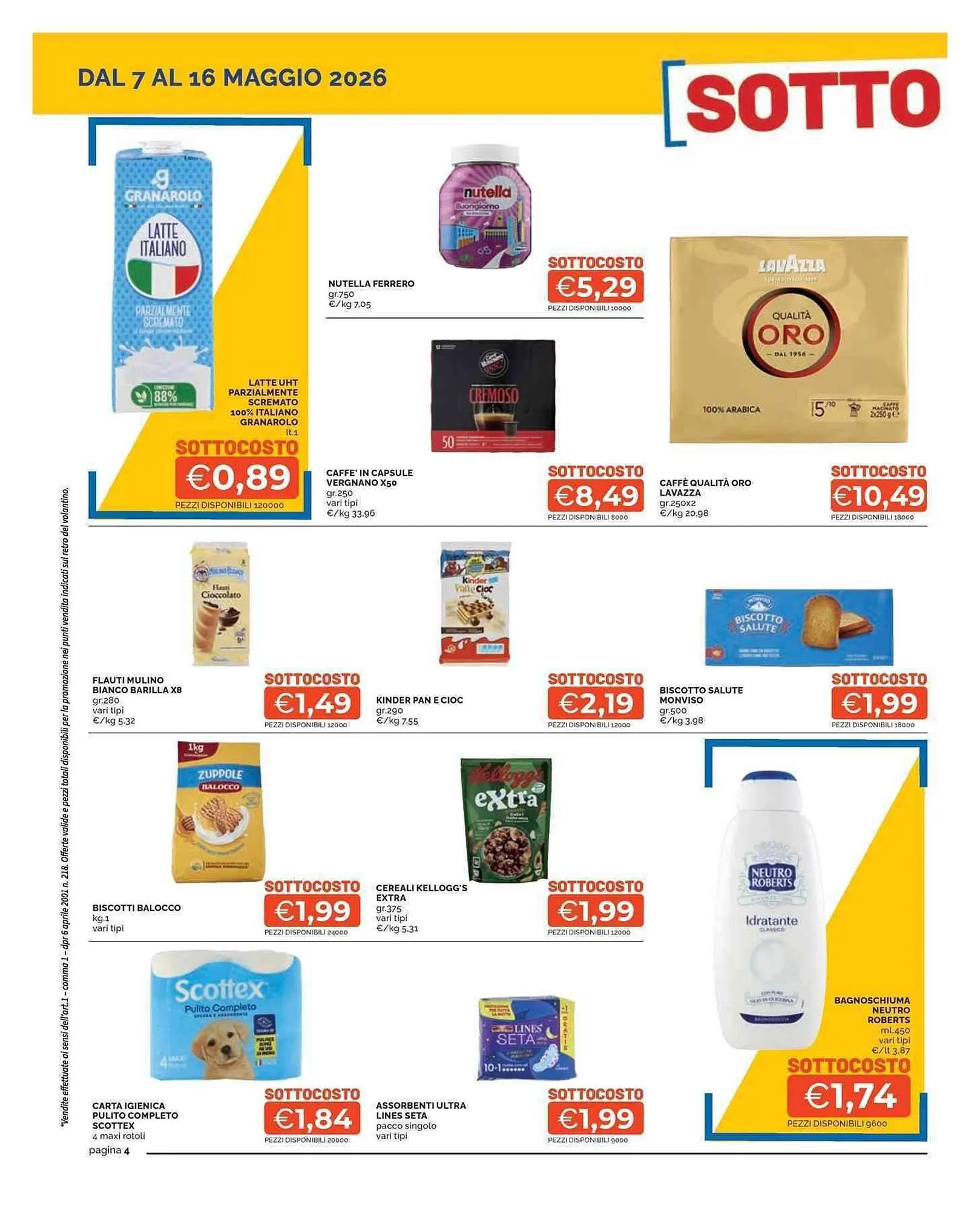 Volantino Mercatò da 7 maggio a 16 maggio di 2026 - Pagina del volantino 4