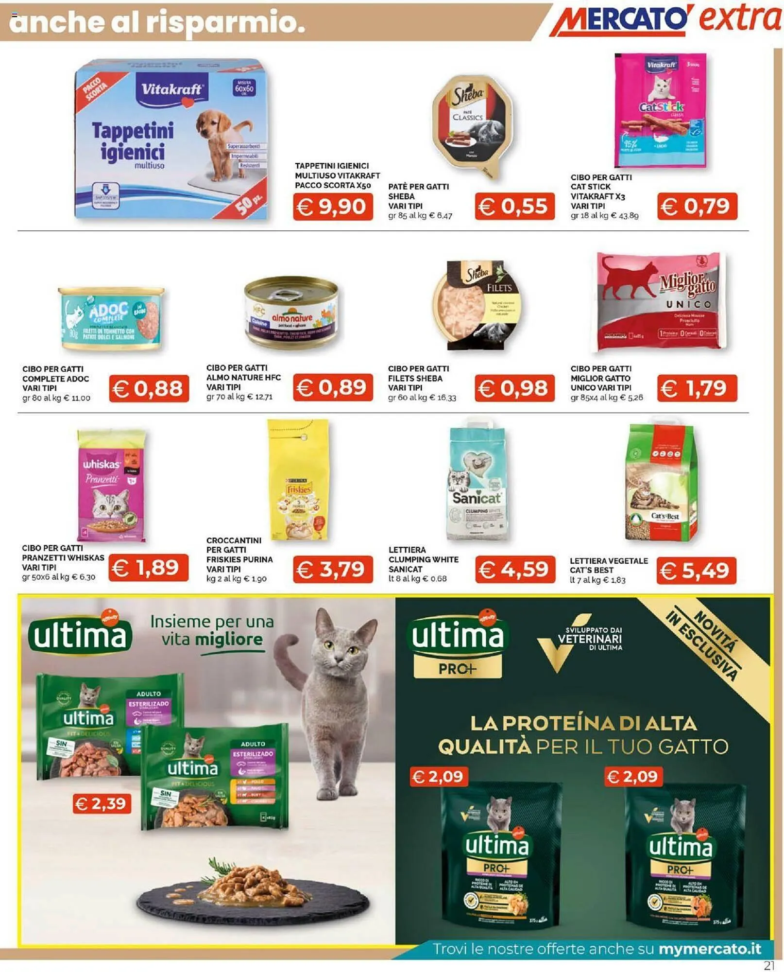 Volantino Mercatò Extra da 19 settembre a 2 ottobre di 2024 - Pagina del volantino 21