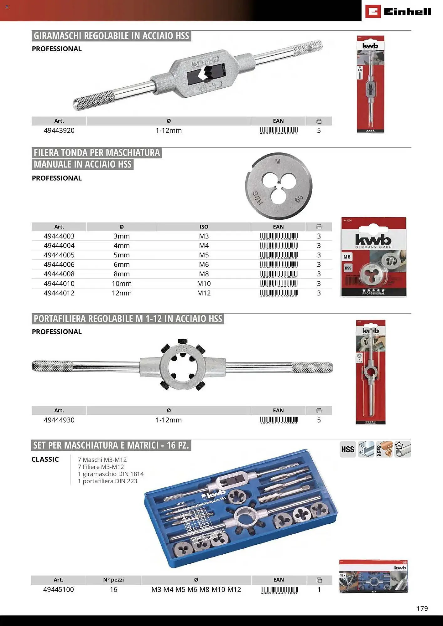 Volantino Einhell da 17 marzo a 31 dicembre di 2026 - Pagina del volantino 181