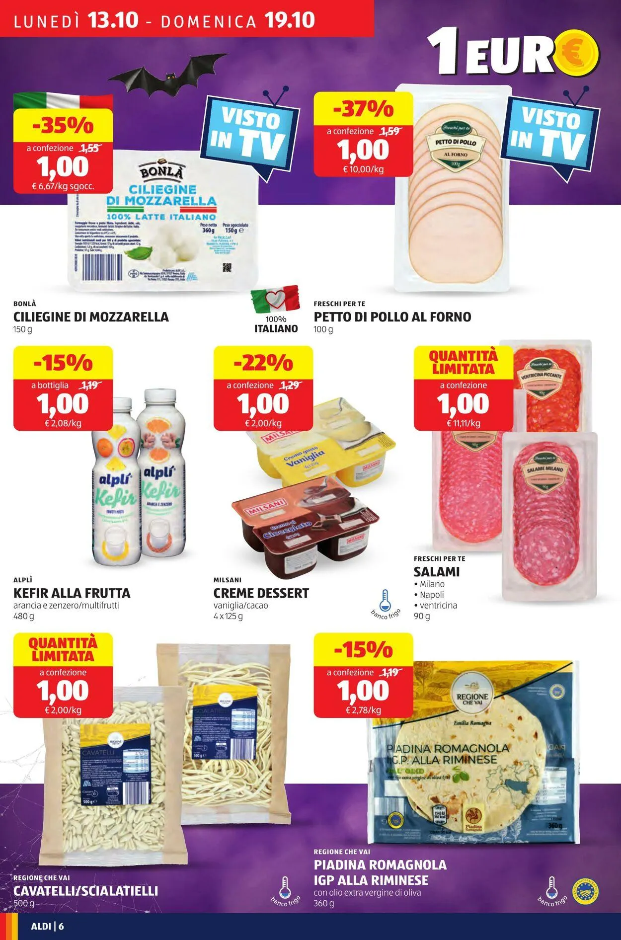 Aldi Volantino attuale da 13 ottobre a 19 ottobre di 2025 - Pagina del volantino 6