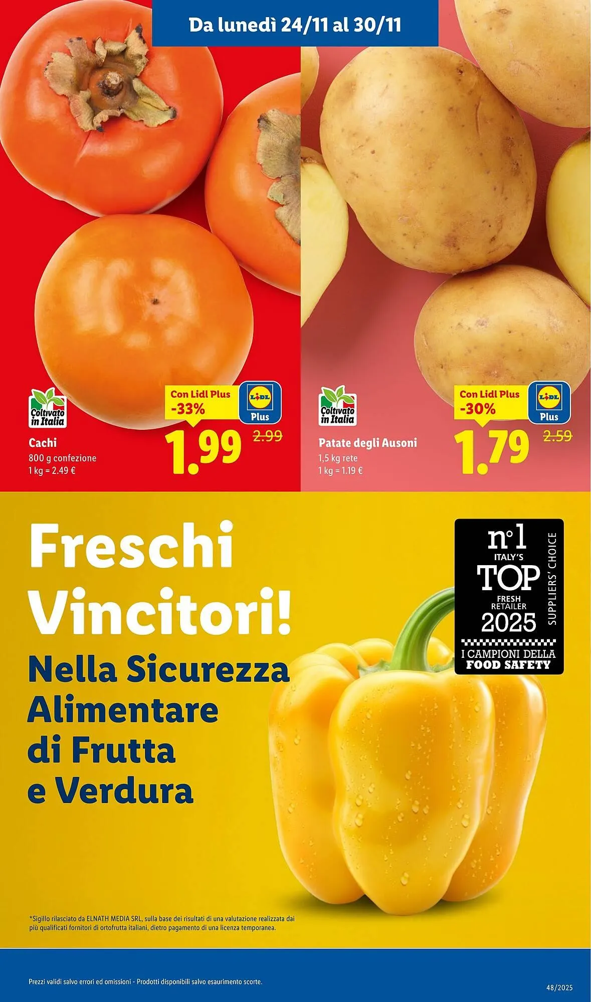 Volantino Lidl da 24 novembre a 30 novembre di 2025 - Pagina del volantino 3