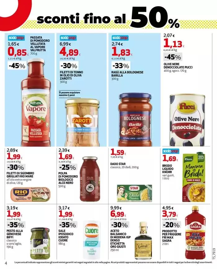 Sconti fino al 50% da 13 marzo a 26 marzo di 2025 - Pagina del volantino 4