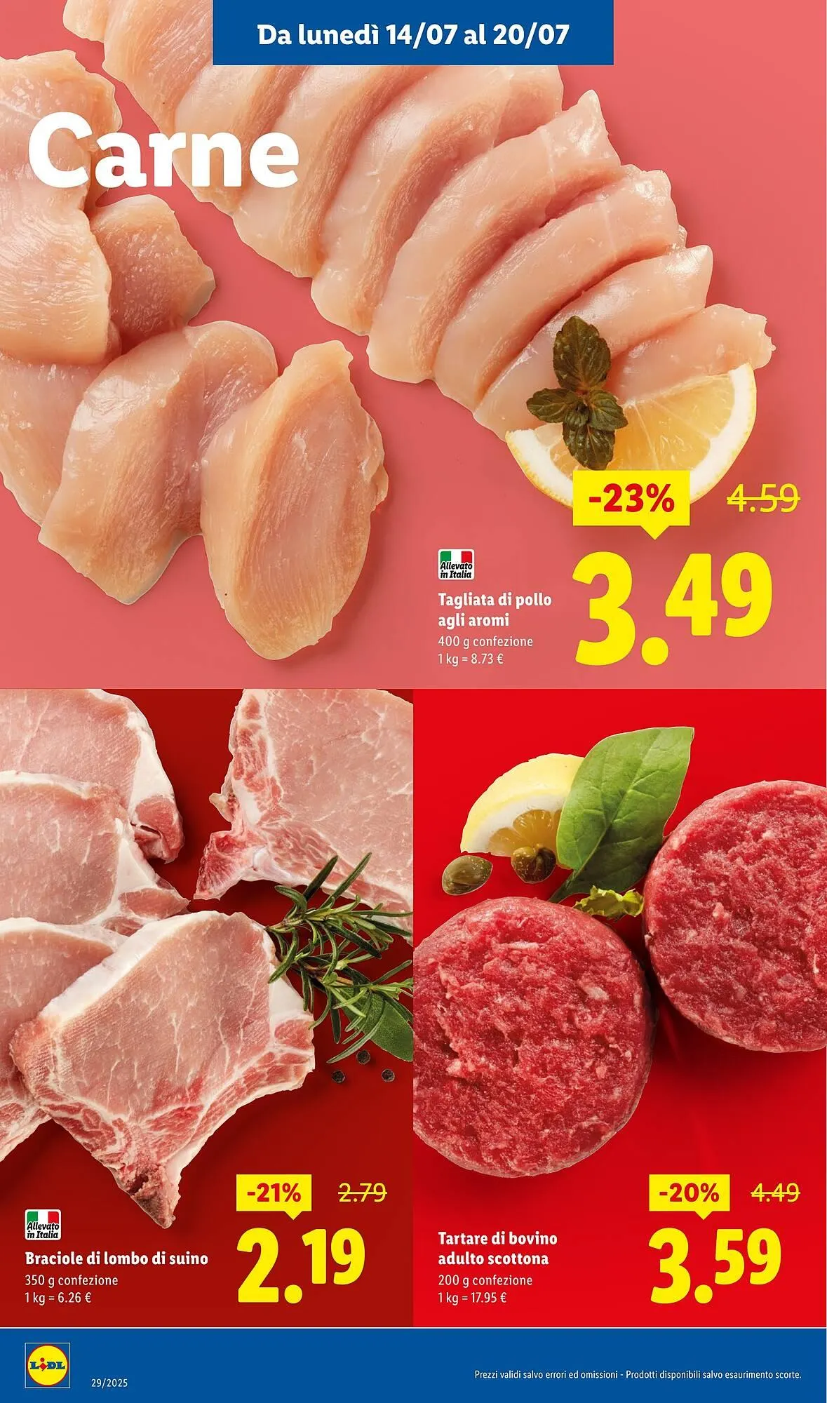 Volantino Lidl da 14 luglio a 20 luglio di 2025 - Pagina del volantino 4