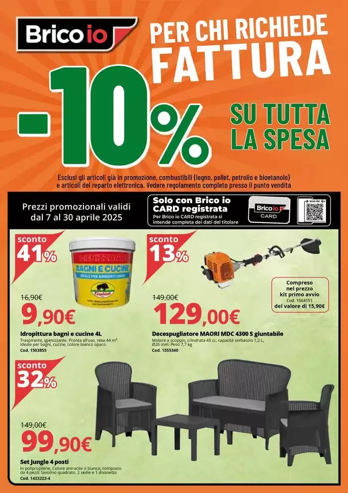 -10% da 7 aprile a 30 aprile di 2025 - Pagina del volantino 1