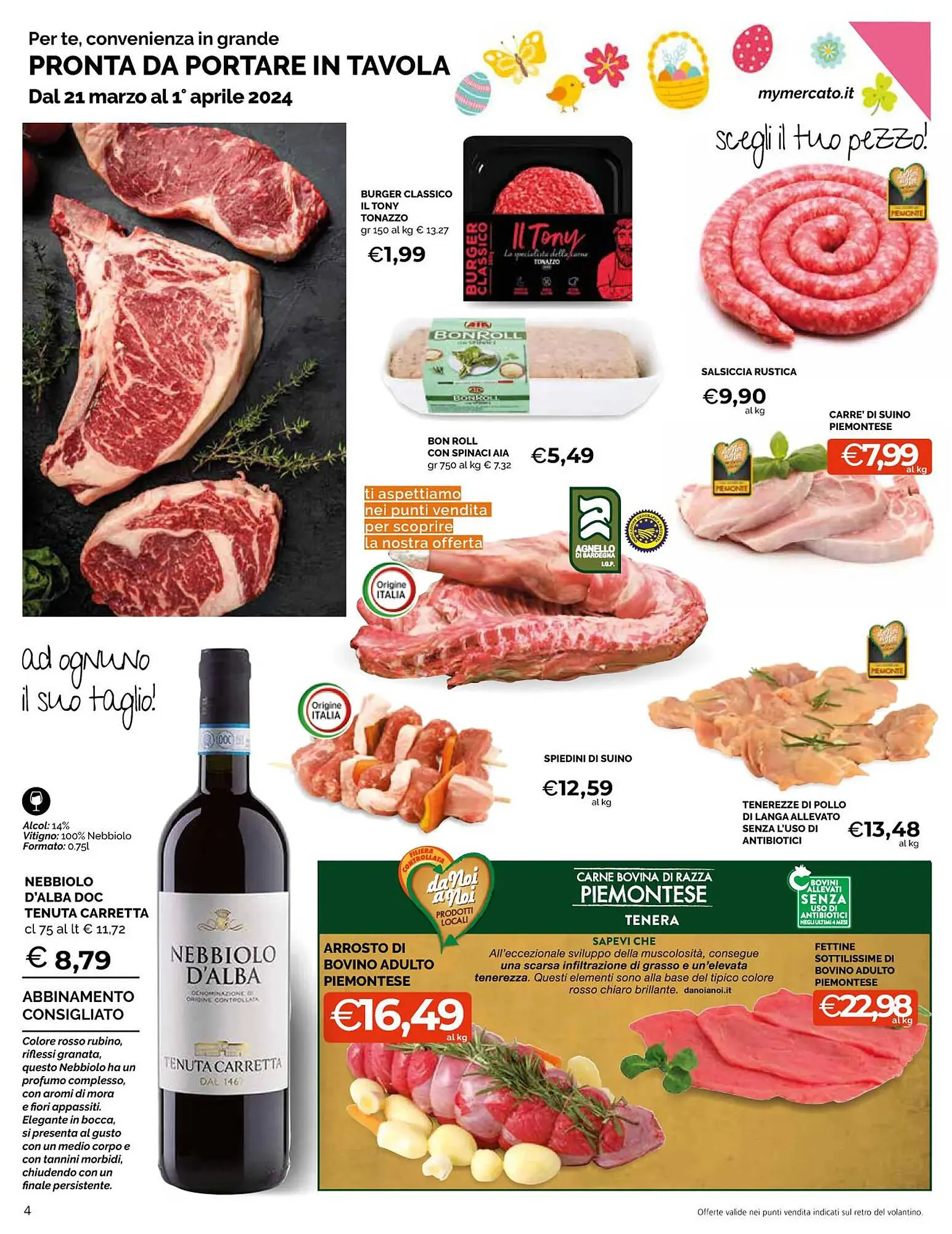 Volantino Mercatò Local da 21 marzo a 1 aprile di 2024 - Pagina del volantino 4