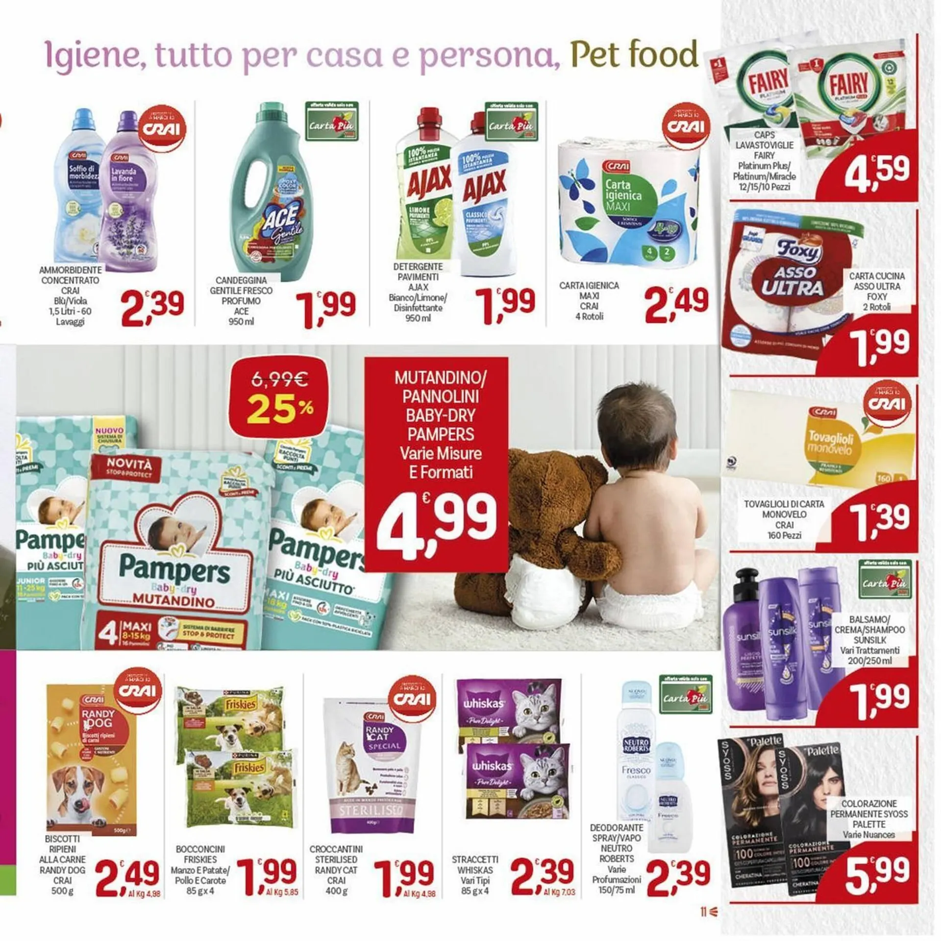 Volantino Crai da 19 marzo a 25 marzo di 2026 - Pagina del volantino 11