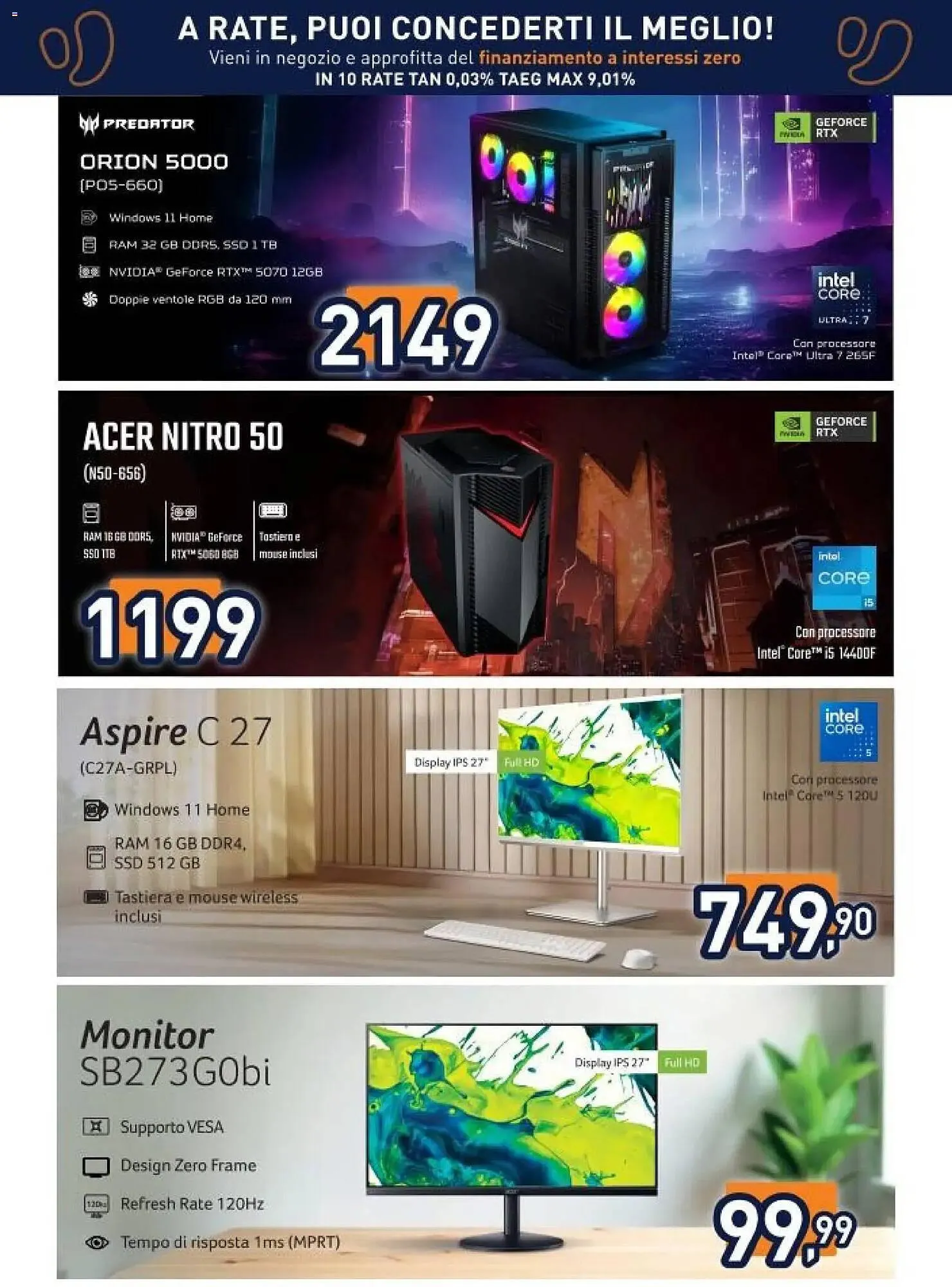 Volantino Unieuro da 3 aprile a 16 aprile di 2026 - Pagina del volantino 5