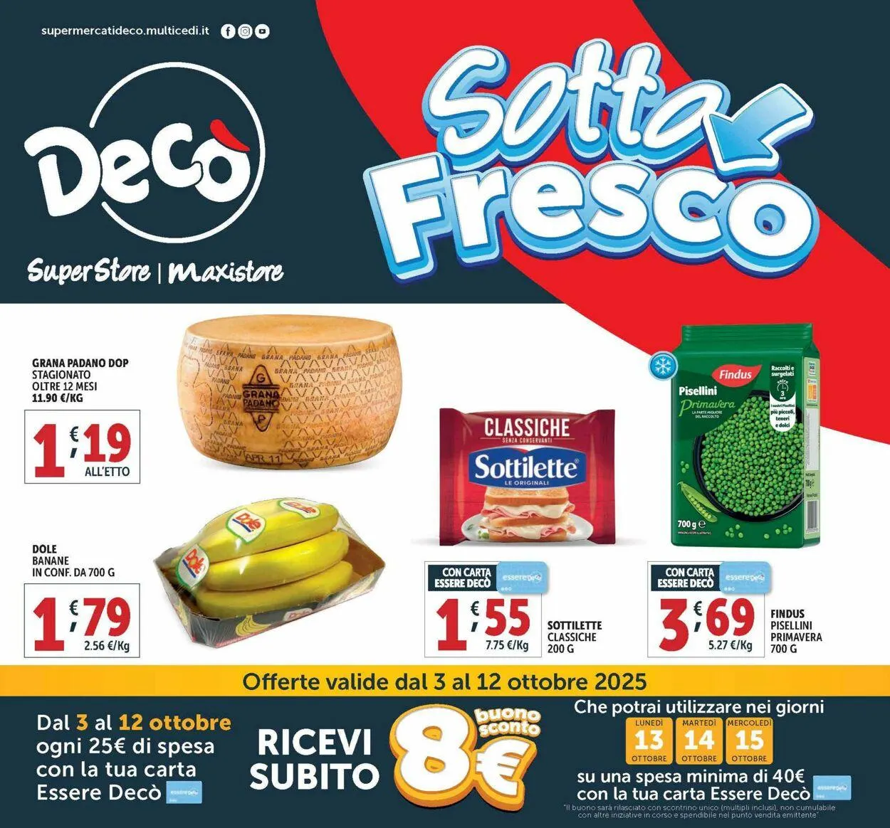 Deco Volantino attuale da 13 ottobre a 27 ottobre di 2025 - Pagina del volantino 1