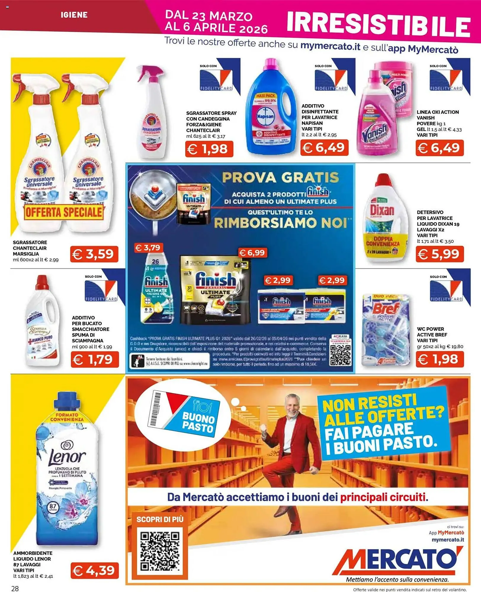 Volantino Mercatò Big da 23 marzo a 6 aprile di 2026 - Pagina del volantino 28