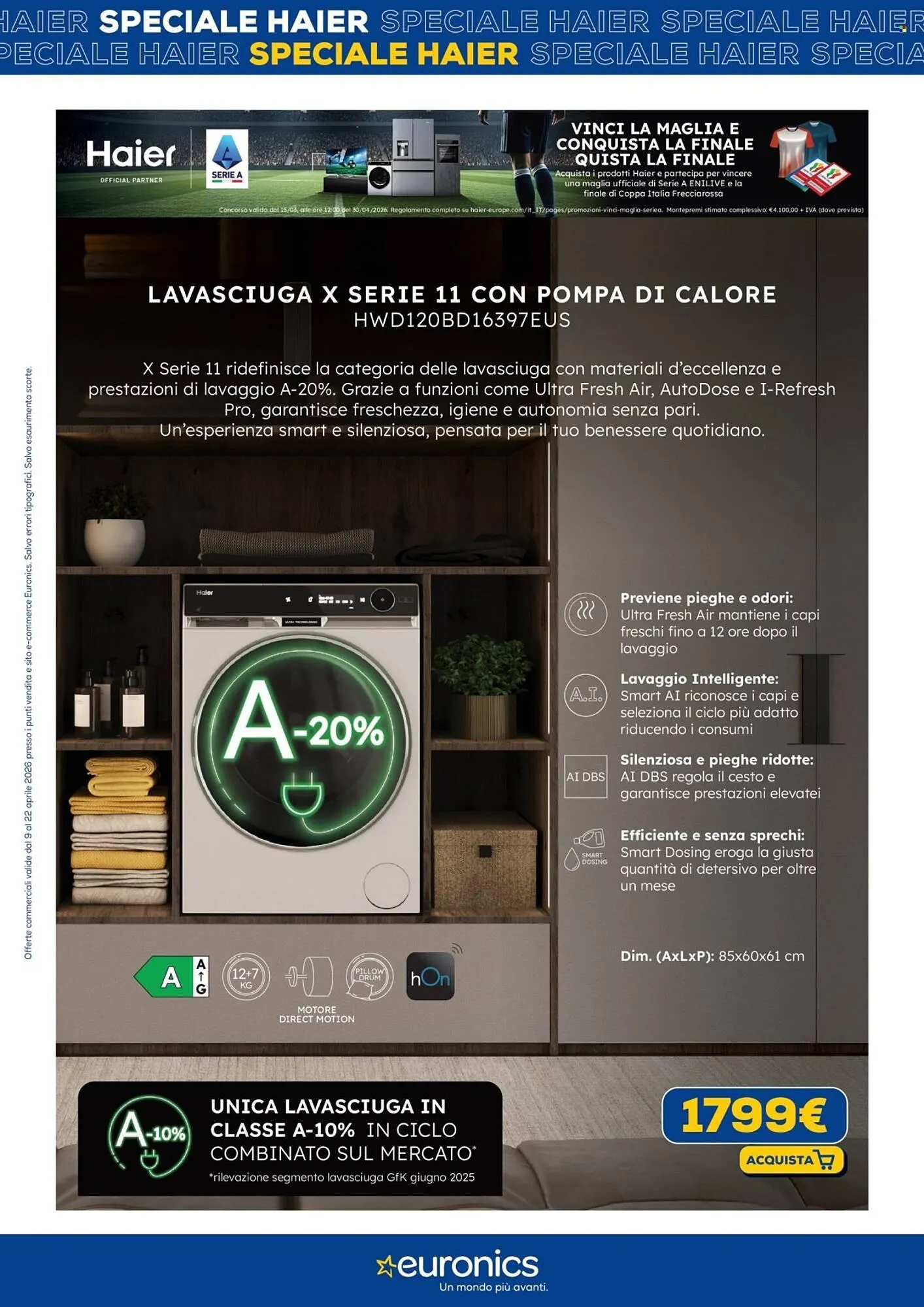 Volantino Euronics da 9 aprile a 22 aprile di 2026 - Pagina del volantino 5