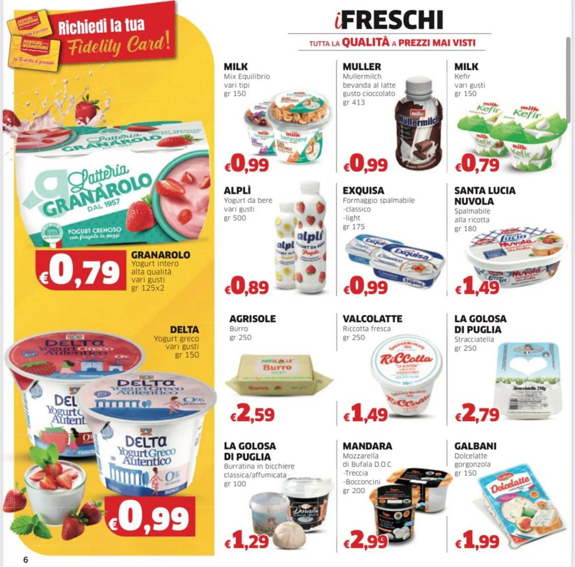 Volantino Mercati Alimentari da 3 luglio a 16 luglio di 2025 - Pagina del volantino 6