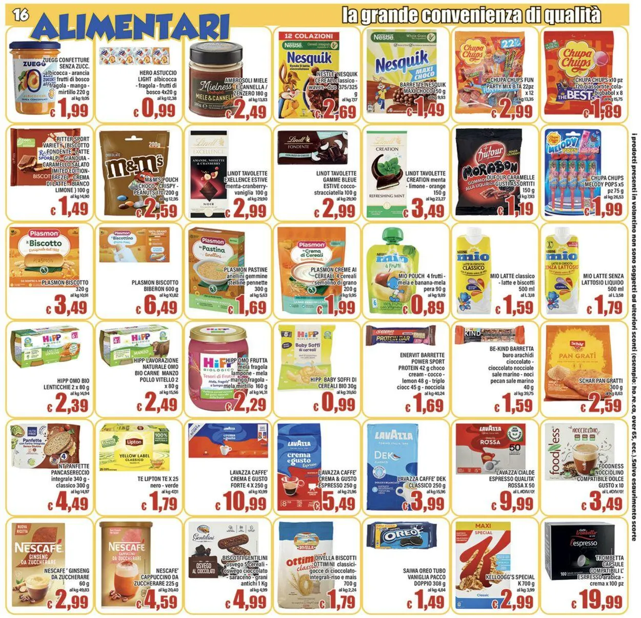 Top Supermercati Volantino attuale da 11 settembre a 25 settembre di 2025 - Pagina del volantino 16