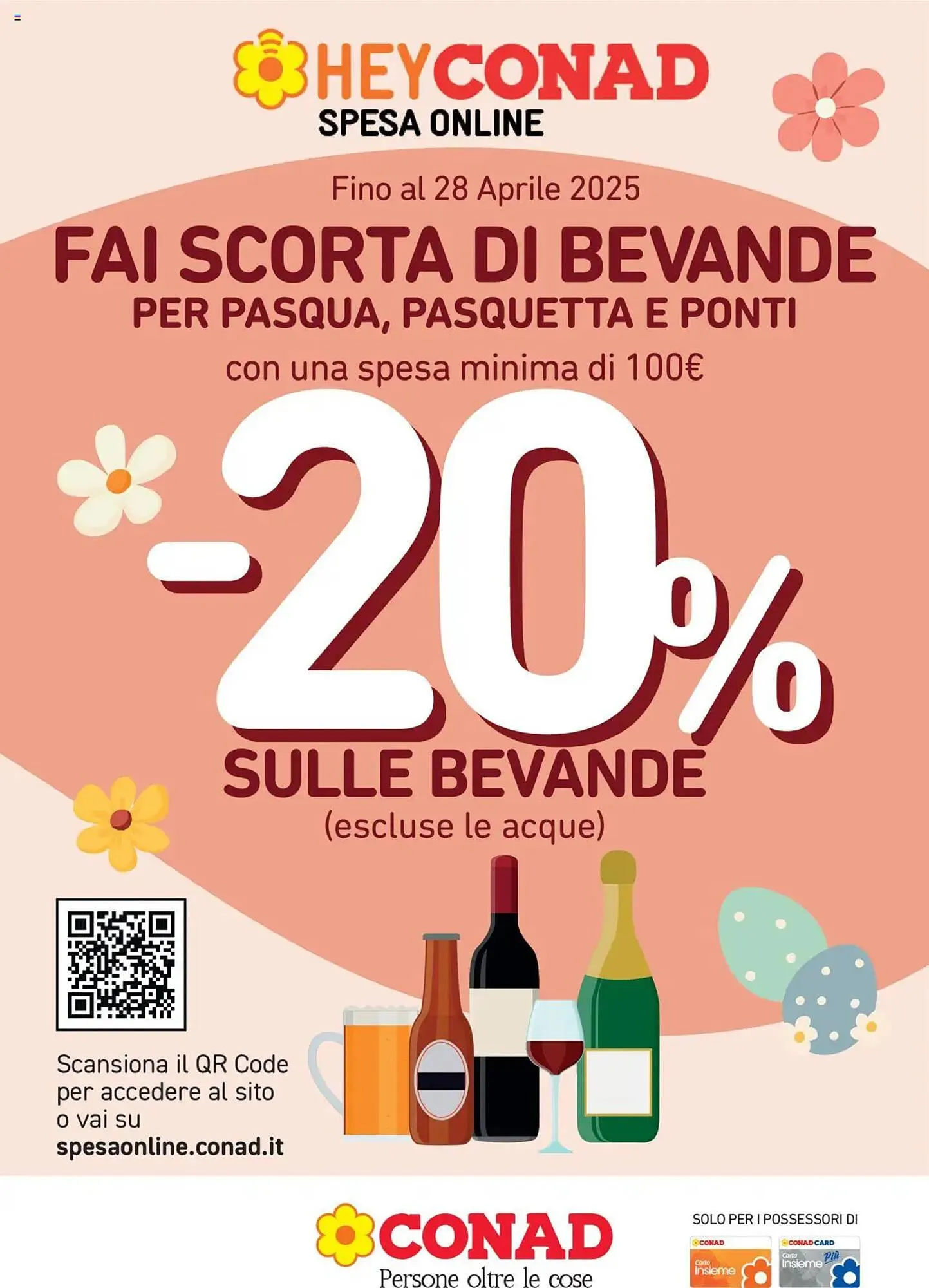 Volantino Conad da 10 aprile a 28 aprile di 2025 - Pagina del volantino 1