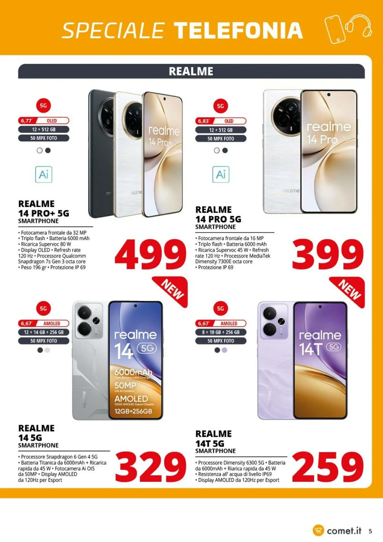 Comet Volantino attuale da 6 giugno a 18 giugno di 2025 - Pagina del volantino 5
