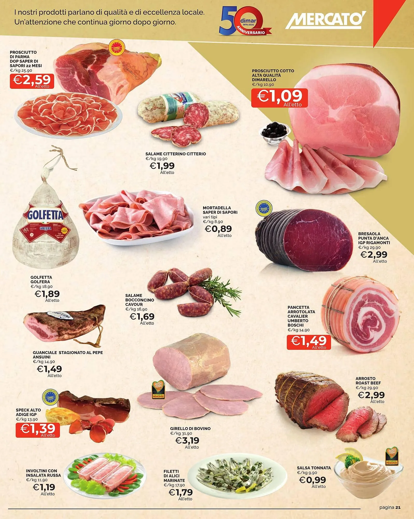 Volantino Mercatò Extra da 27 ottobre a 9 novembre di 2025 - Pagina del volantino 21