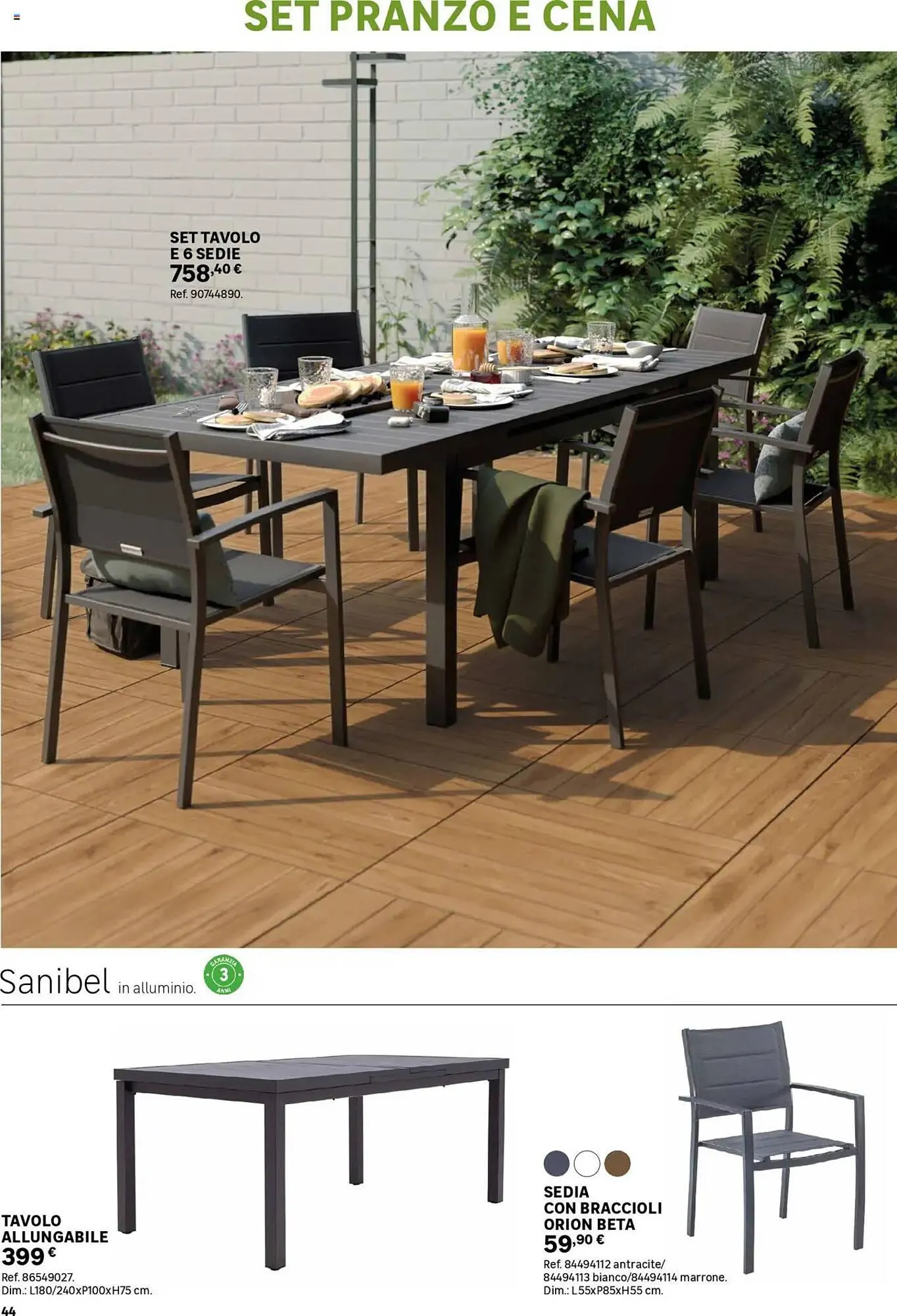 Volantino Leroy Merlin da 2 giugno a 30 settembre di 2025 - Pagina del volantino 44