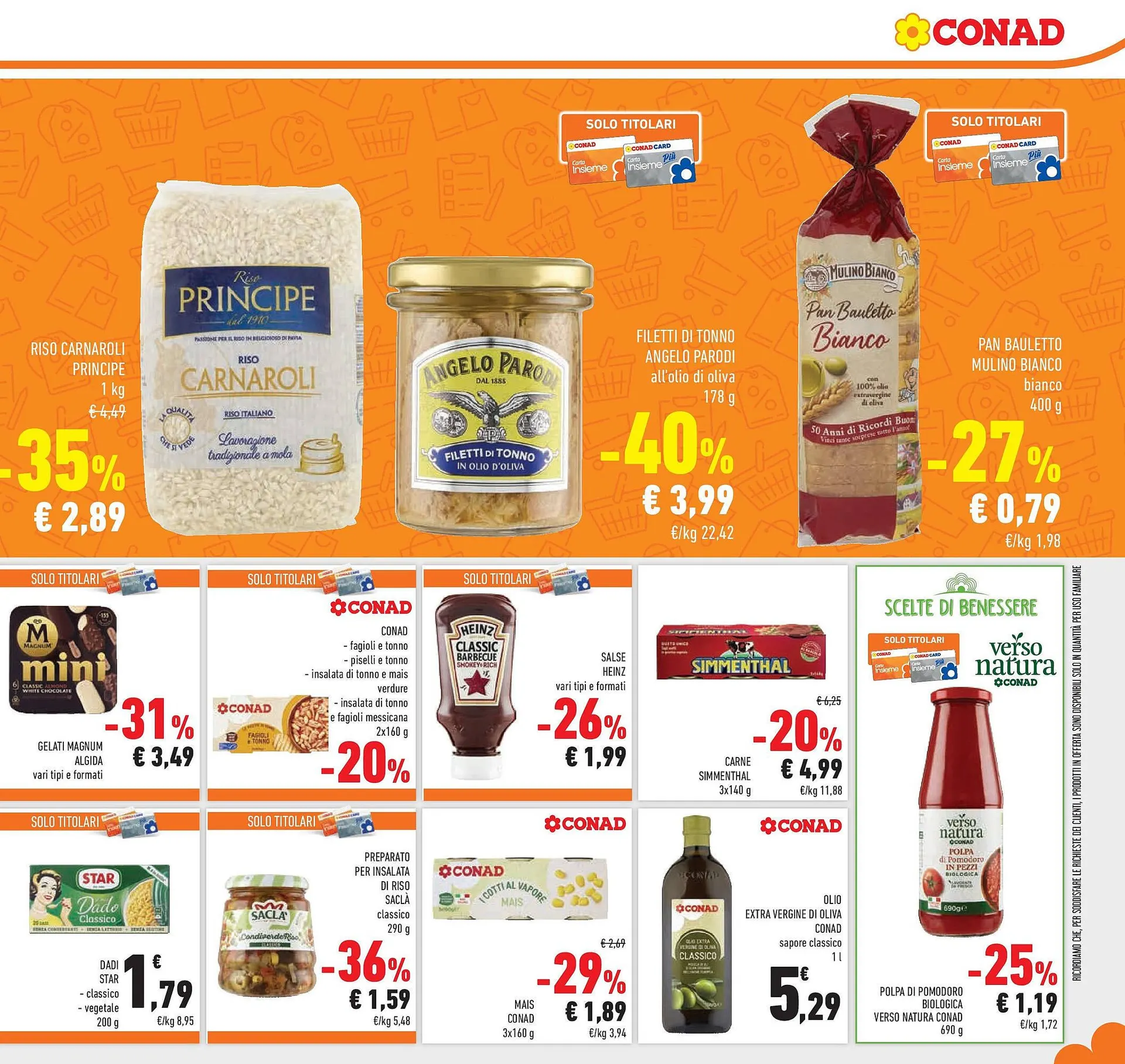 Volantino Conad da 29 luglio a 12 agosto di 2025 - Pagina del volantino 9