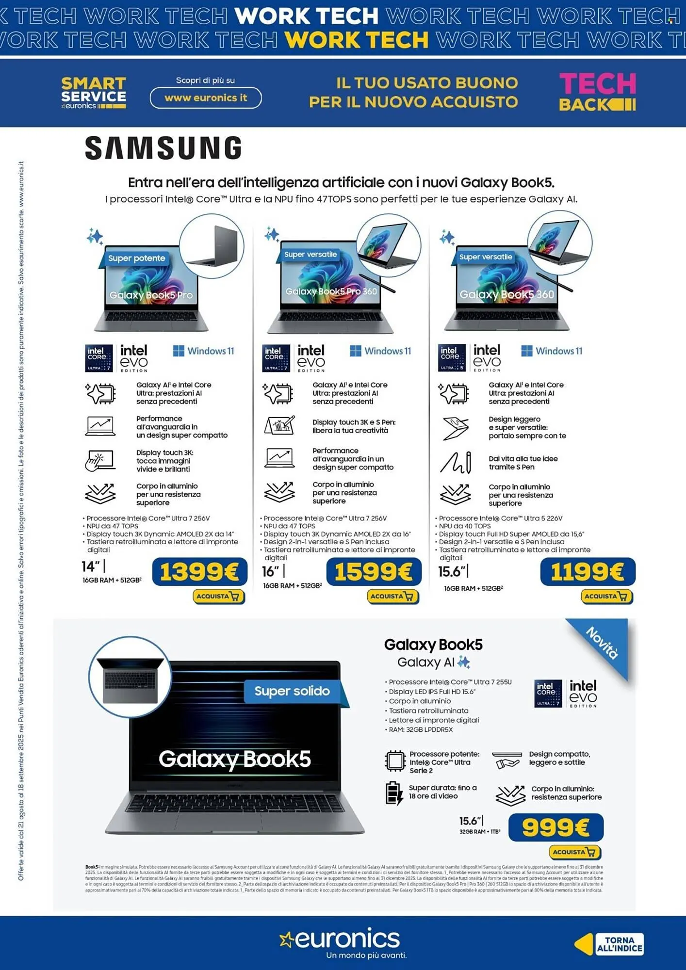 Volantino Euronics da 21 agosto a 18 settembre di 2025 - Pagina del volantino 8
