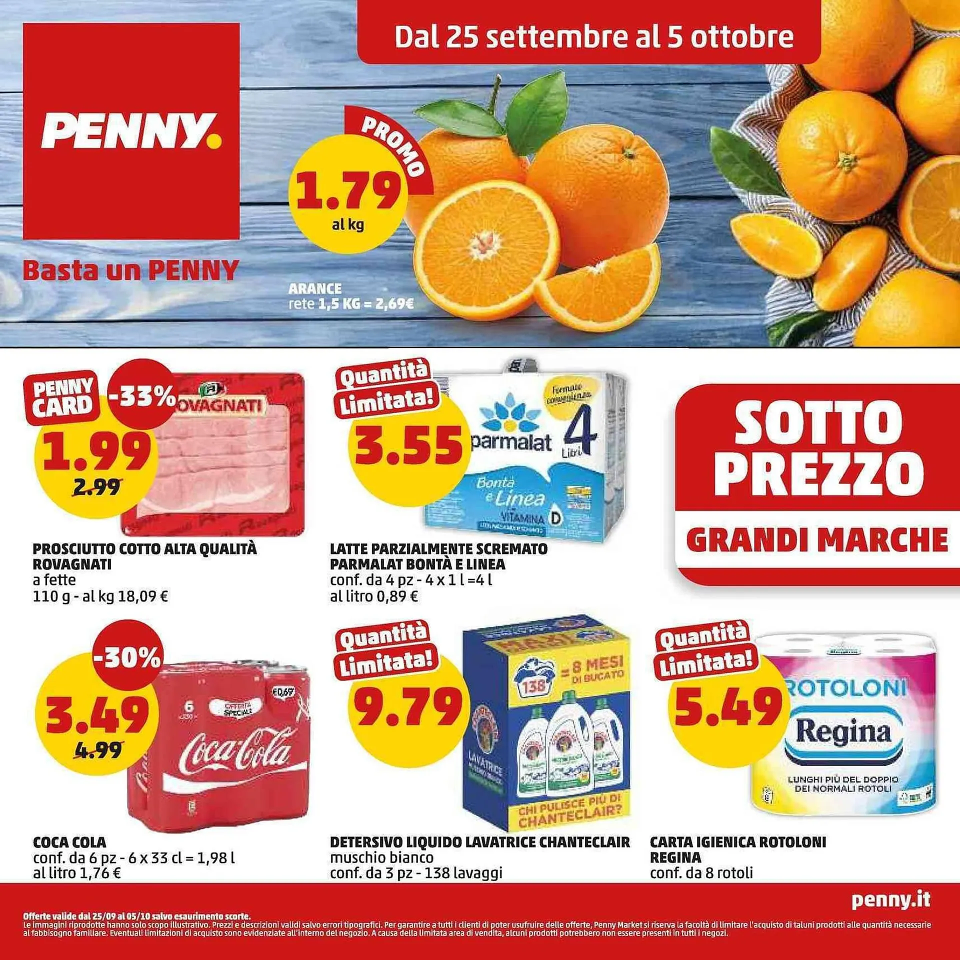 Volantino PENNY da 25 settembre a 5 ottobre di 2025 - Pagina del volantino 1