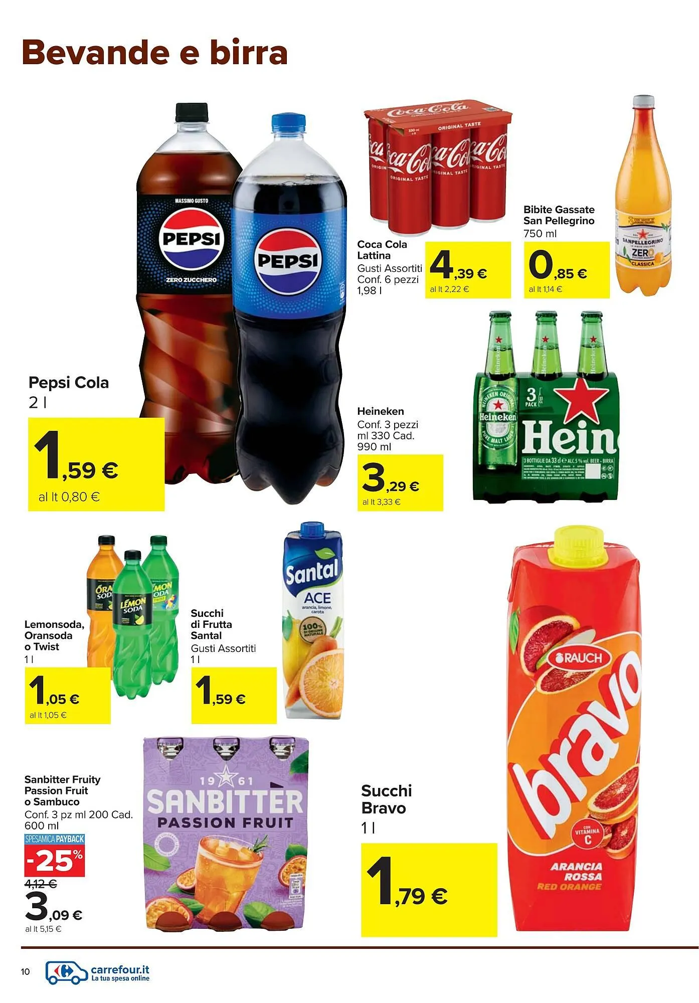 Volantino Carrefour Market da 27 dicembre a 6 gennaio di 2026 - Pagina del volantino 10