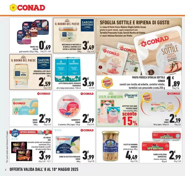 Prendi 2, paghi 1 da 8 maggio a 18 maggio di 2025 - Pagina del volantino 6