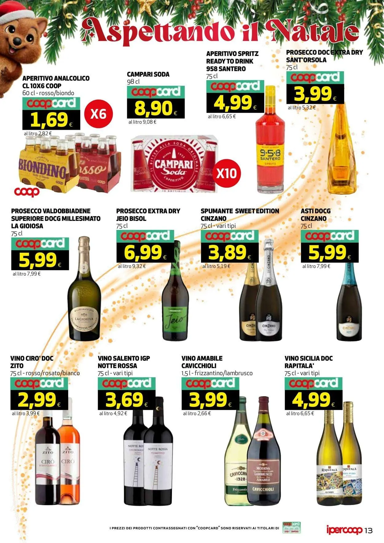 Coop Volantino attuale da 10 dicembre a 18 dicembre di 2025 - Pagina del volantino 13