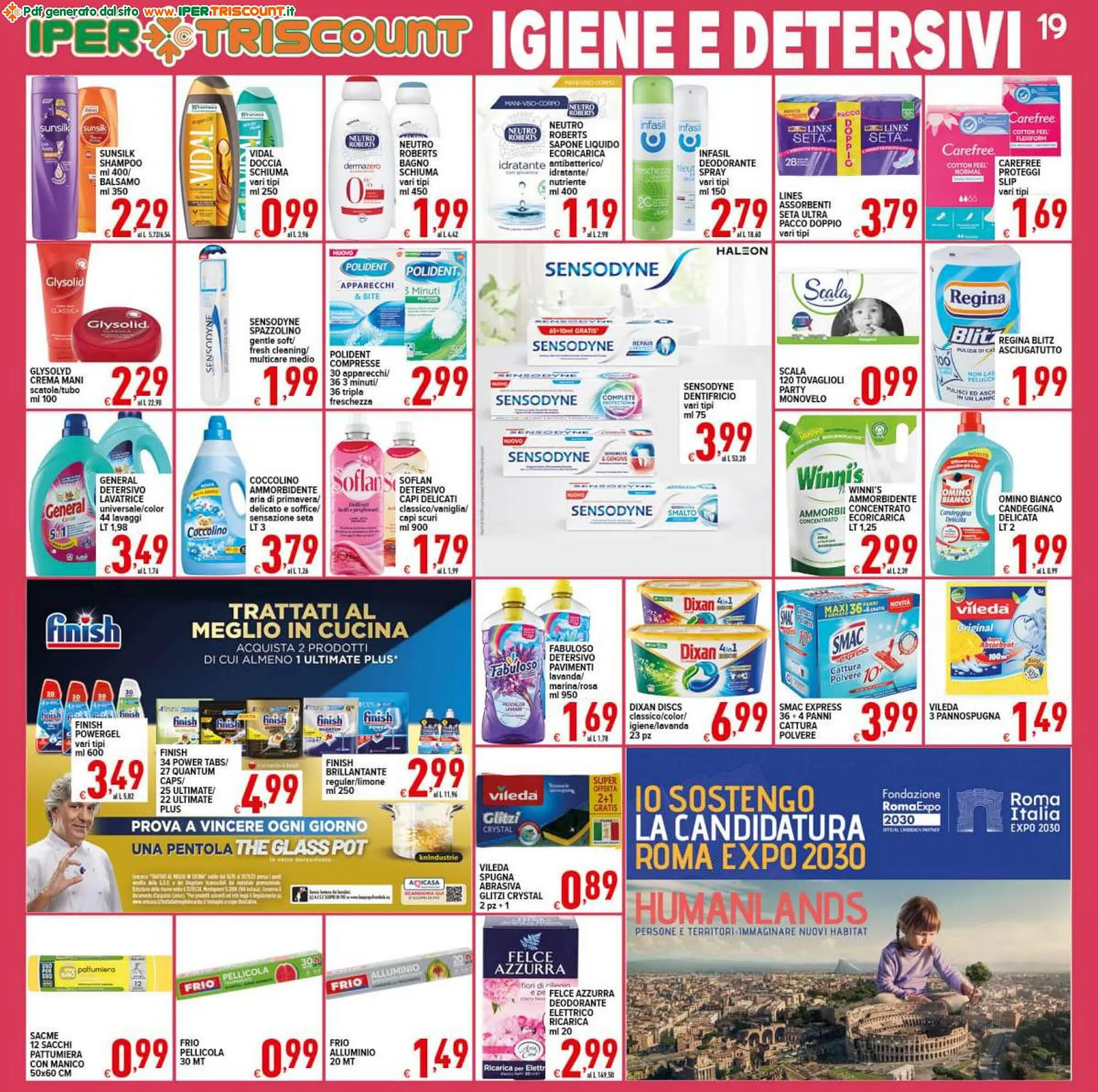 Volantino Iper Triscount da 15 novembre a 23 novembre di 2023 - Pagina del volantino 19