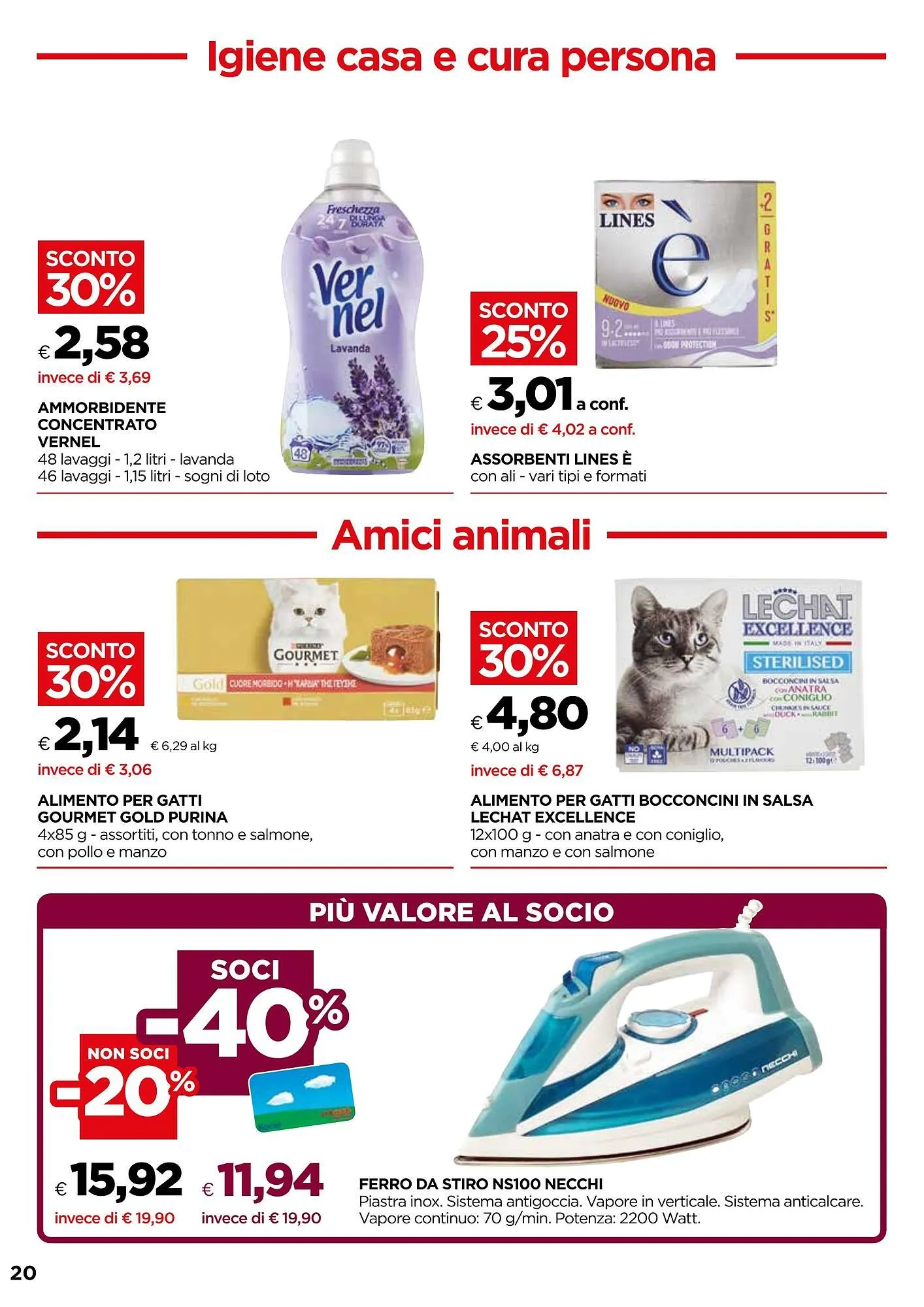 Volantino Unicoop da 7 novembre a 20 novembre di 2024 - Pagina del volantino 20