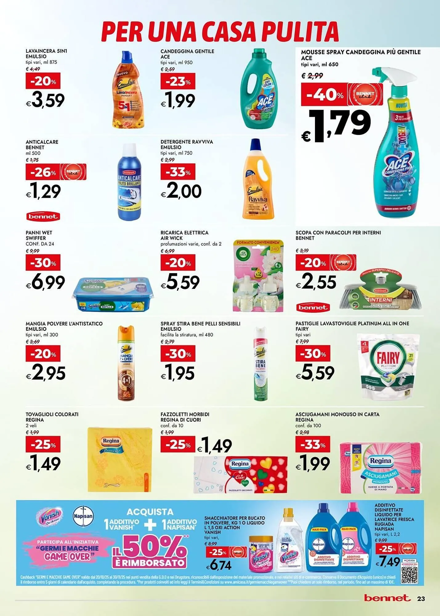 Volantino Bennet da 23 ottobre a 5 novembre di 2025 - Pagina del volantino 23