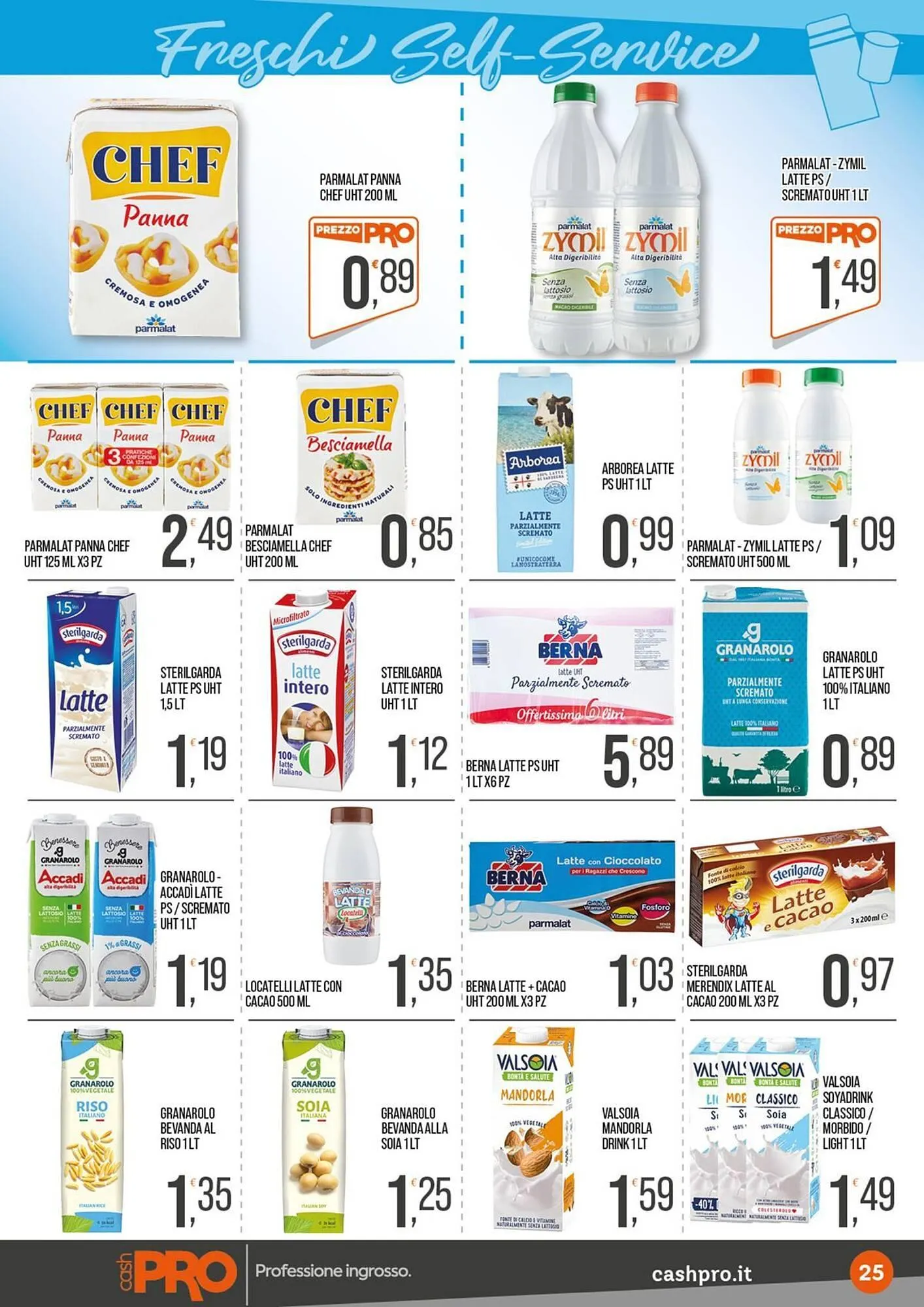 Volantino Cash pro da 15 dicembre a 24 dicembre di 2025 - Pagina del volantino 25