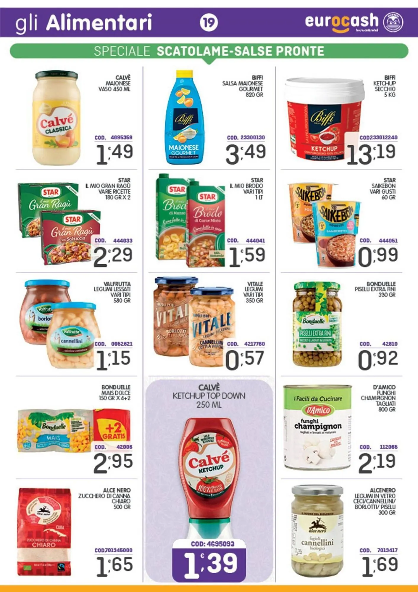 Volantino Eurocash da 29 settembre a 12 ottobre di 2025 - Pagina del volantino 19