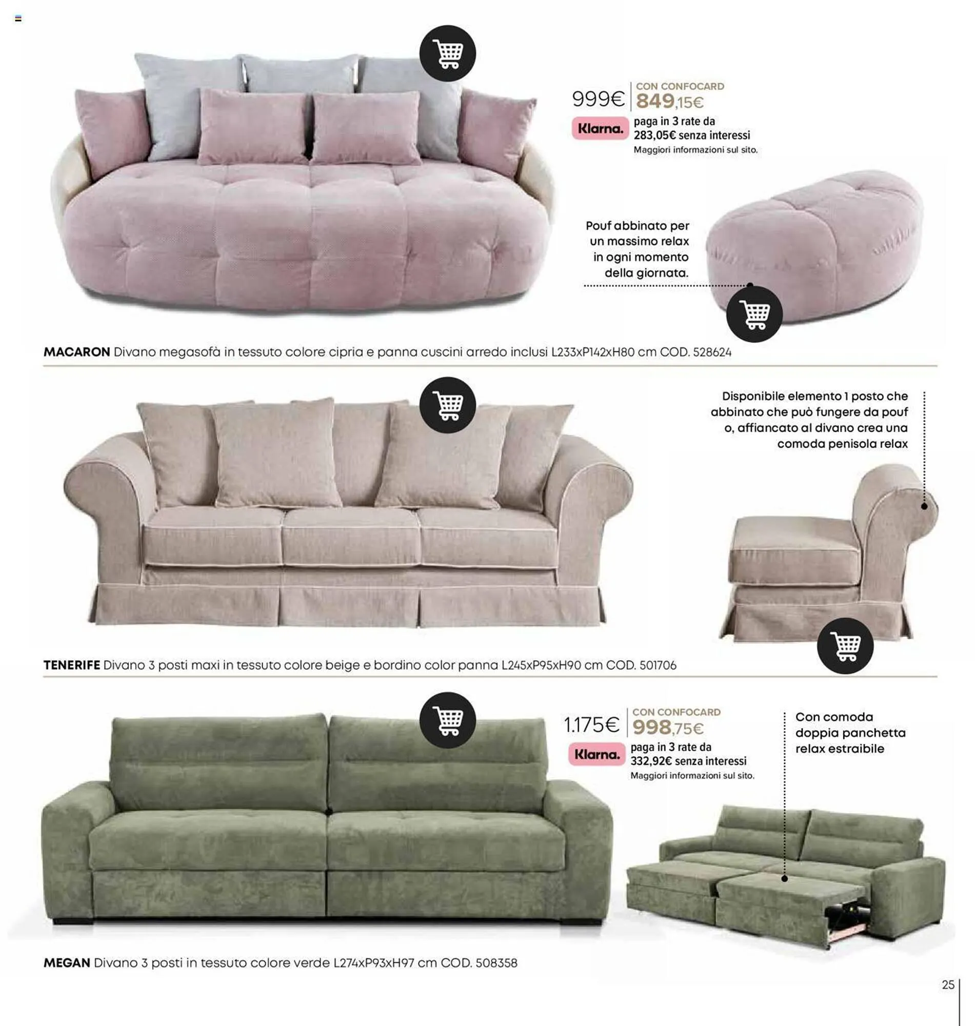 Volantino Conforama da 17 settembre a 17 febbraio di 2025 - Pagina del volantino 25