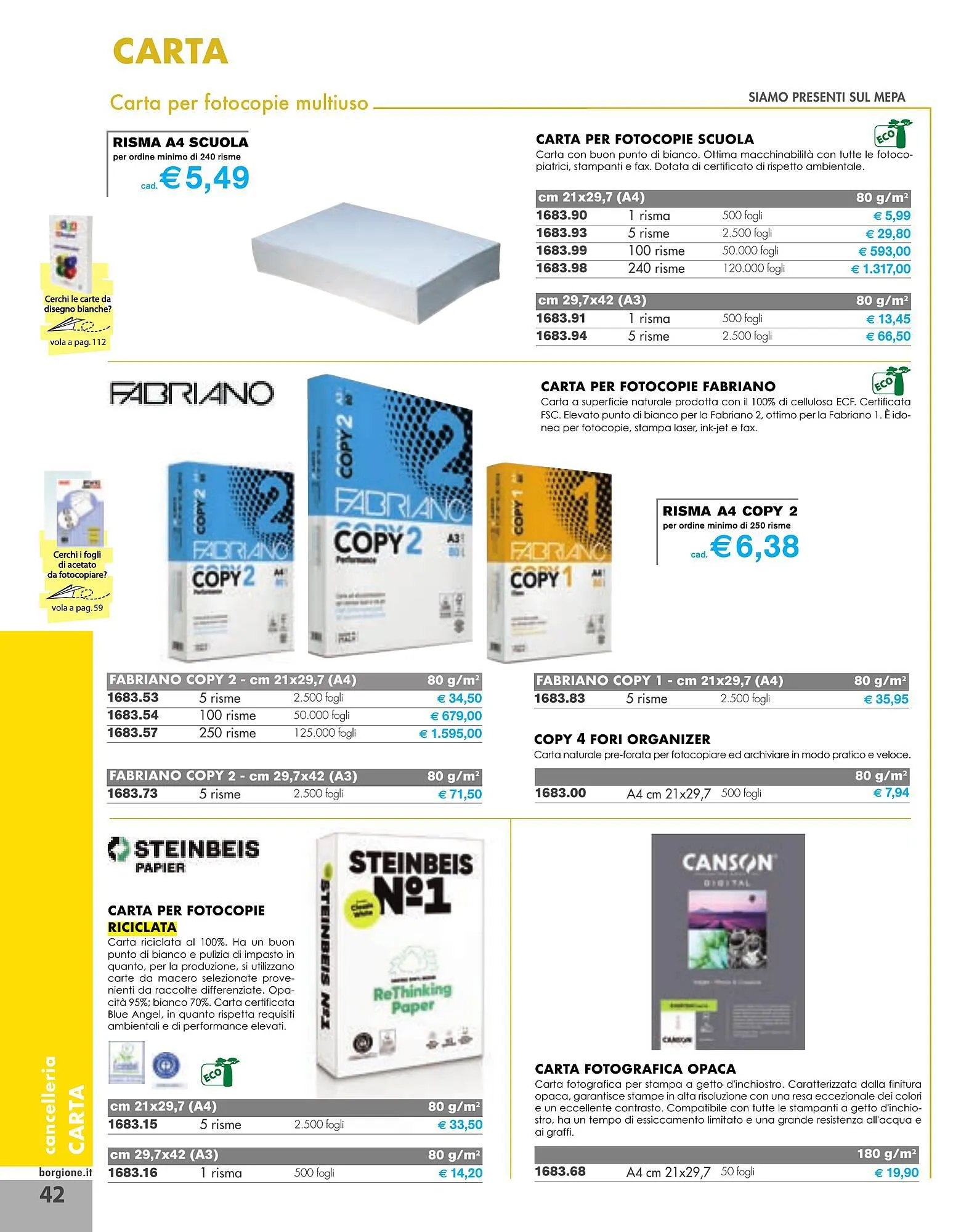 Volantino Borgione da 18 gennaio a 28 dicembre di 2024 - Pagina del volantino 42